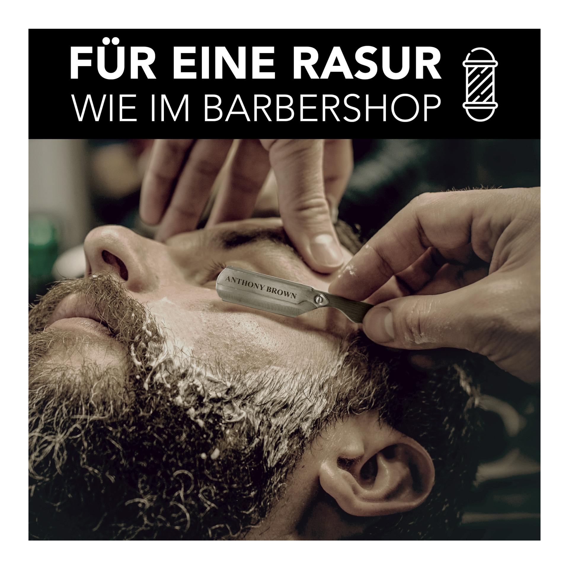 Anthony Brown Rasiermesser Holz