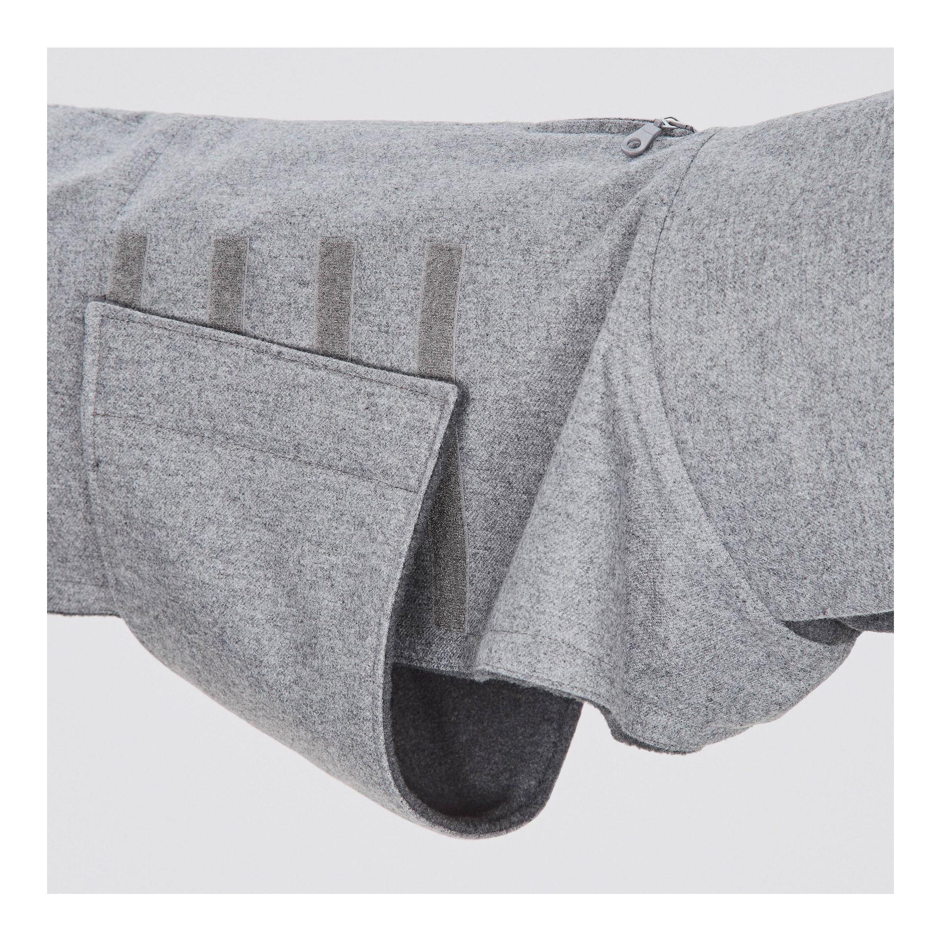 Hundemantel Brooklyn - flanell grey Hundemantel Brooklyn - flanell grey