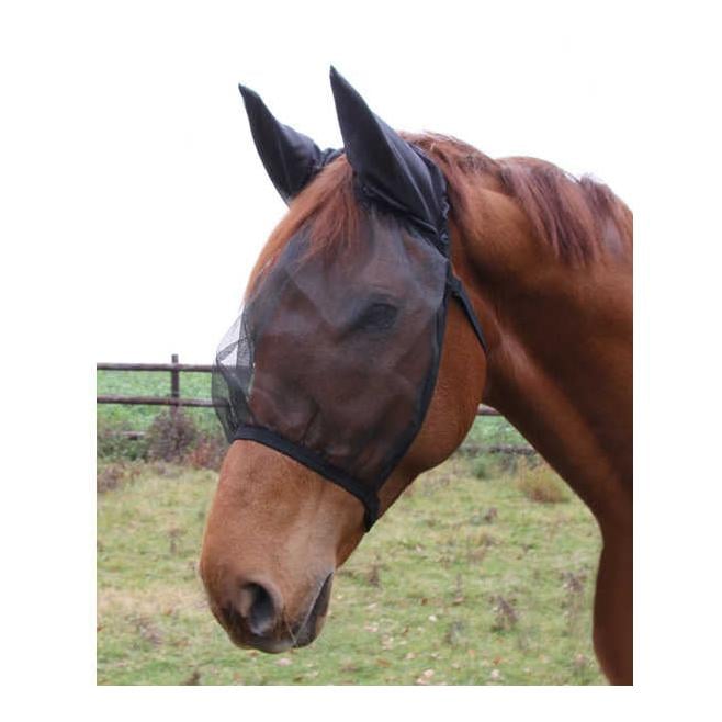 Fliegenmaske Basic - schwarz