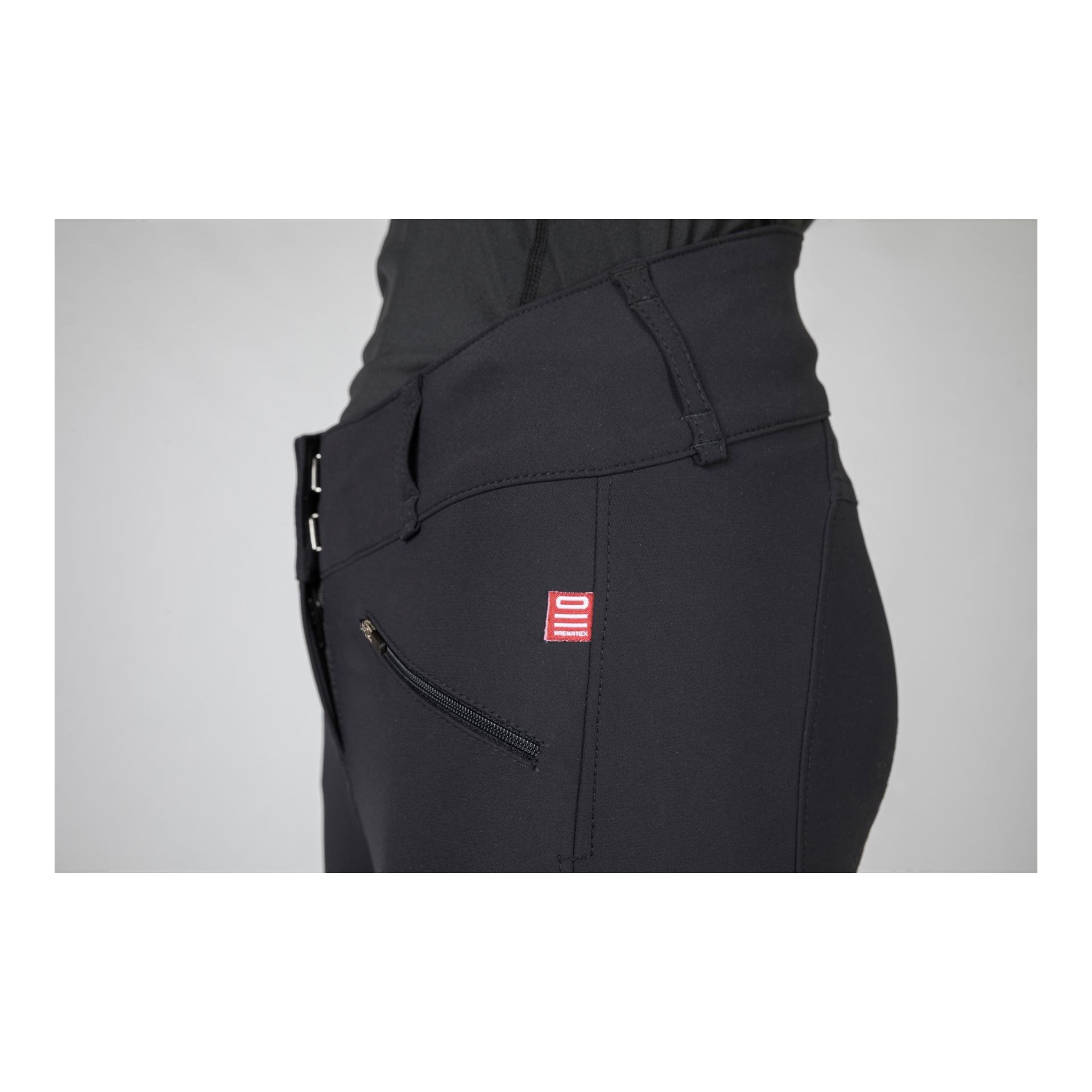 Reithose Katie Damen Vollbesatz - schwarz Reithose Katie Damen Vollbesatz - schwarz