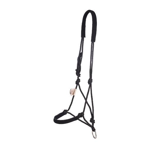 F.R.A Knotenhalfter Capal Pony - schwarz