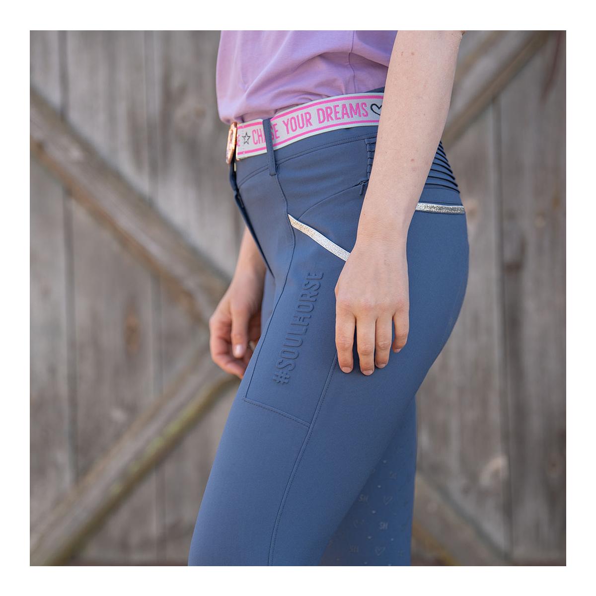 Reithose Ruffles & Glitzer Vollbesatz Damen