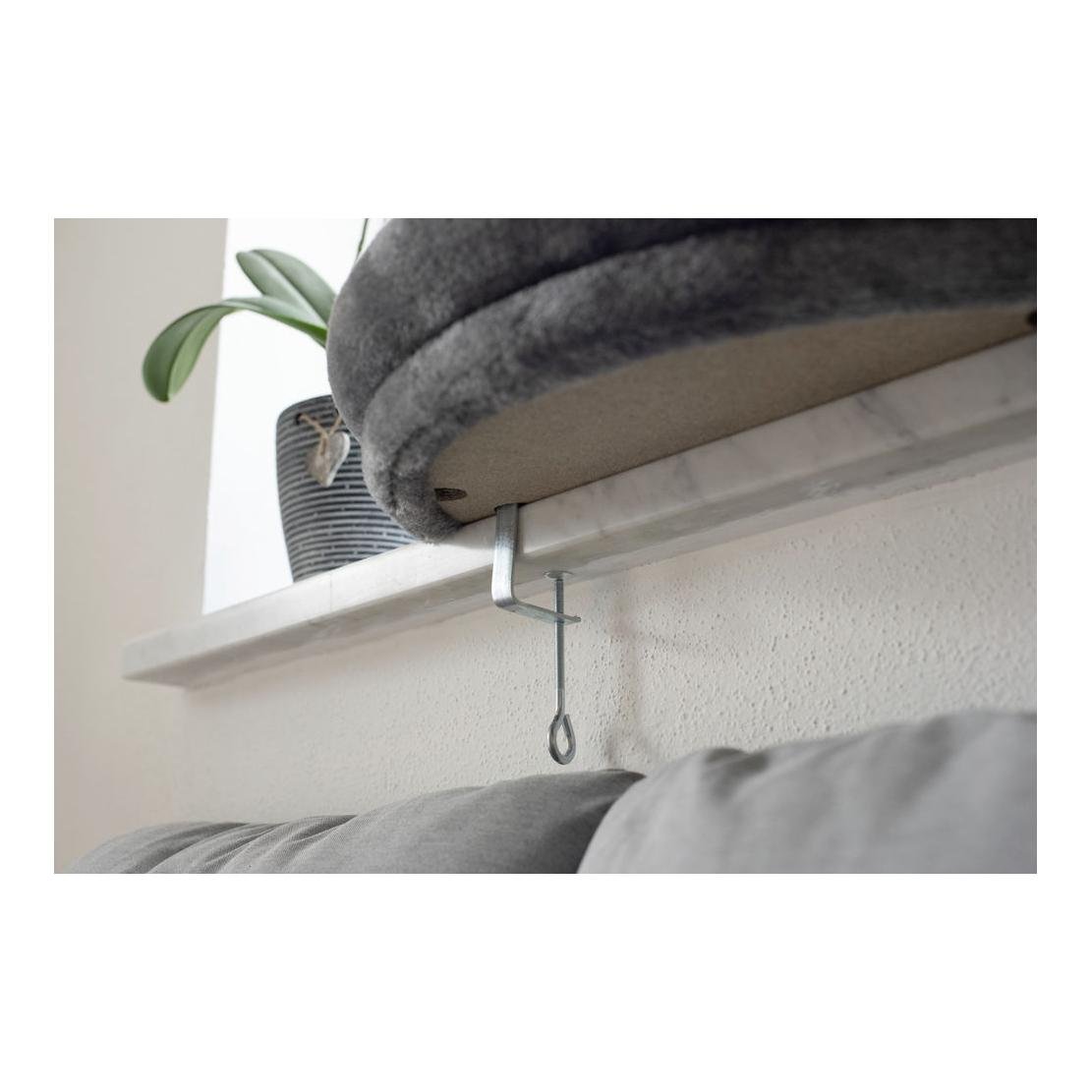 Kerbl Pet Fensterliegebett - grau