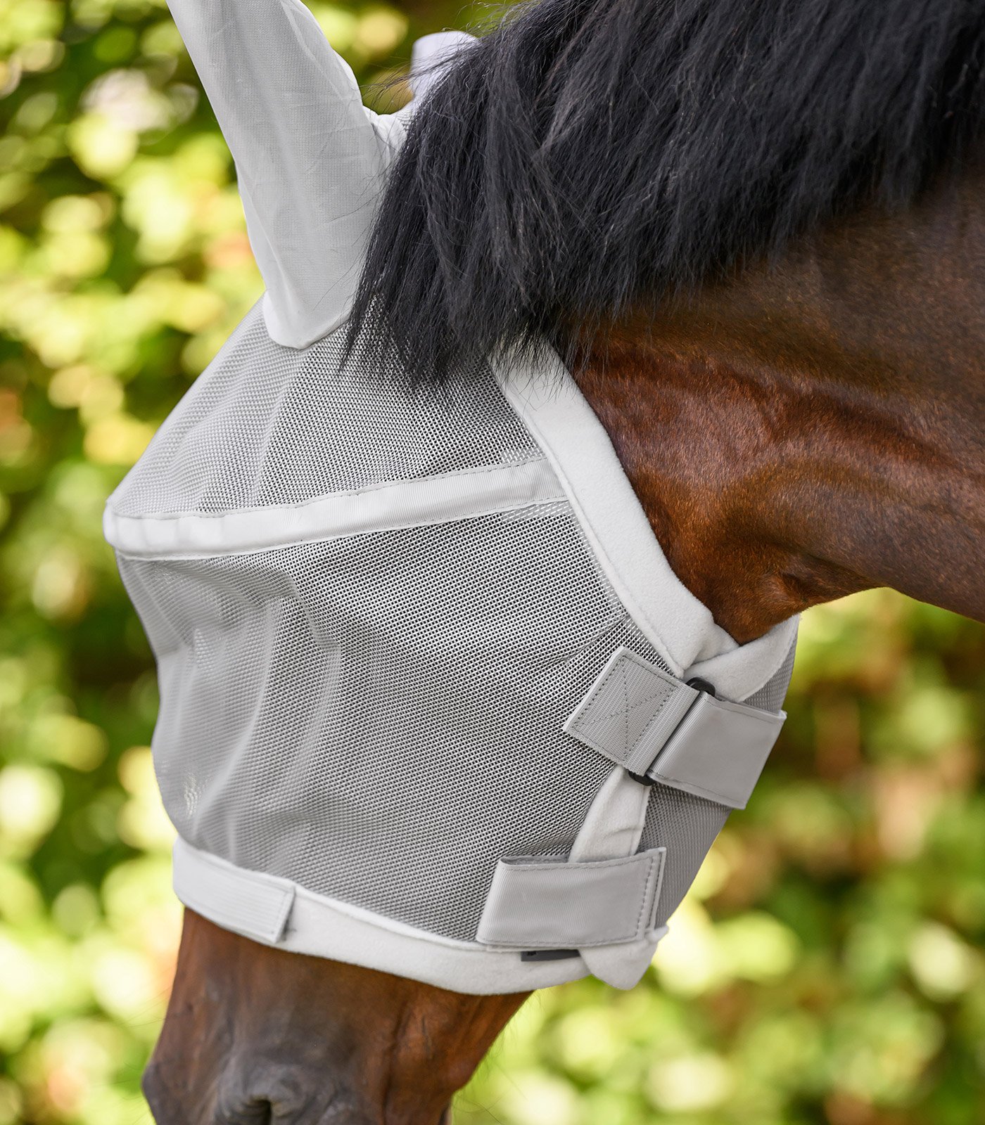 Waldhausen Fliegenmaske Premium Space mit Ohrenschutz und Nasenschutz