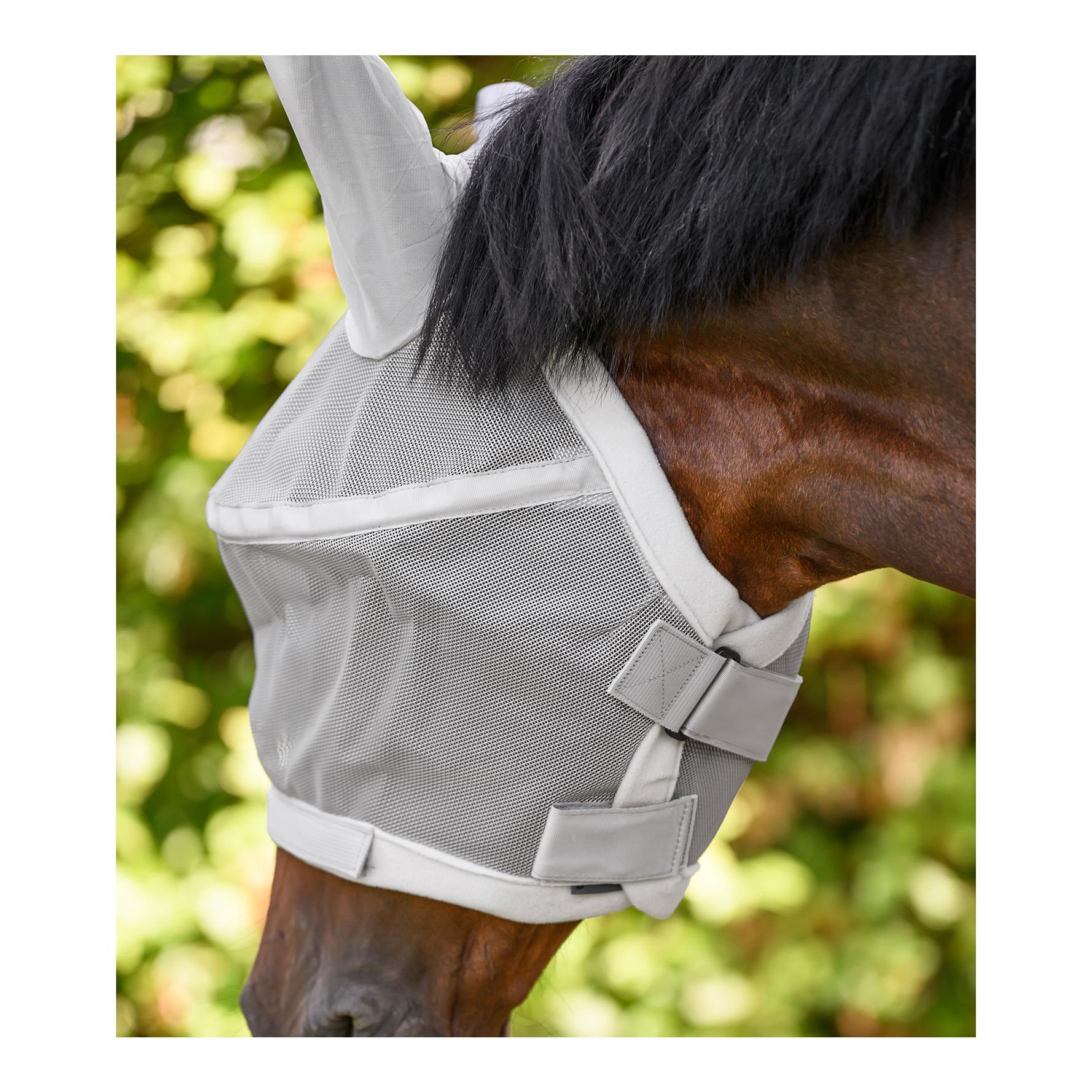 Waldhausen Masque anti-mouches Premium Space avec protection pour les oreilles et le nez