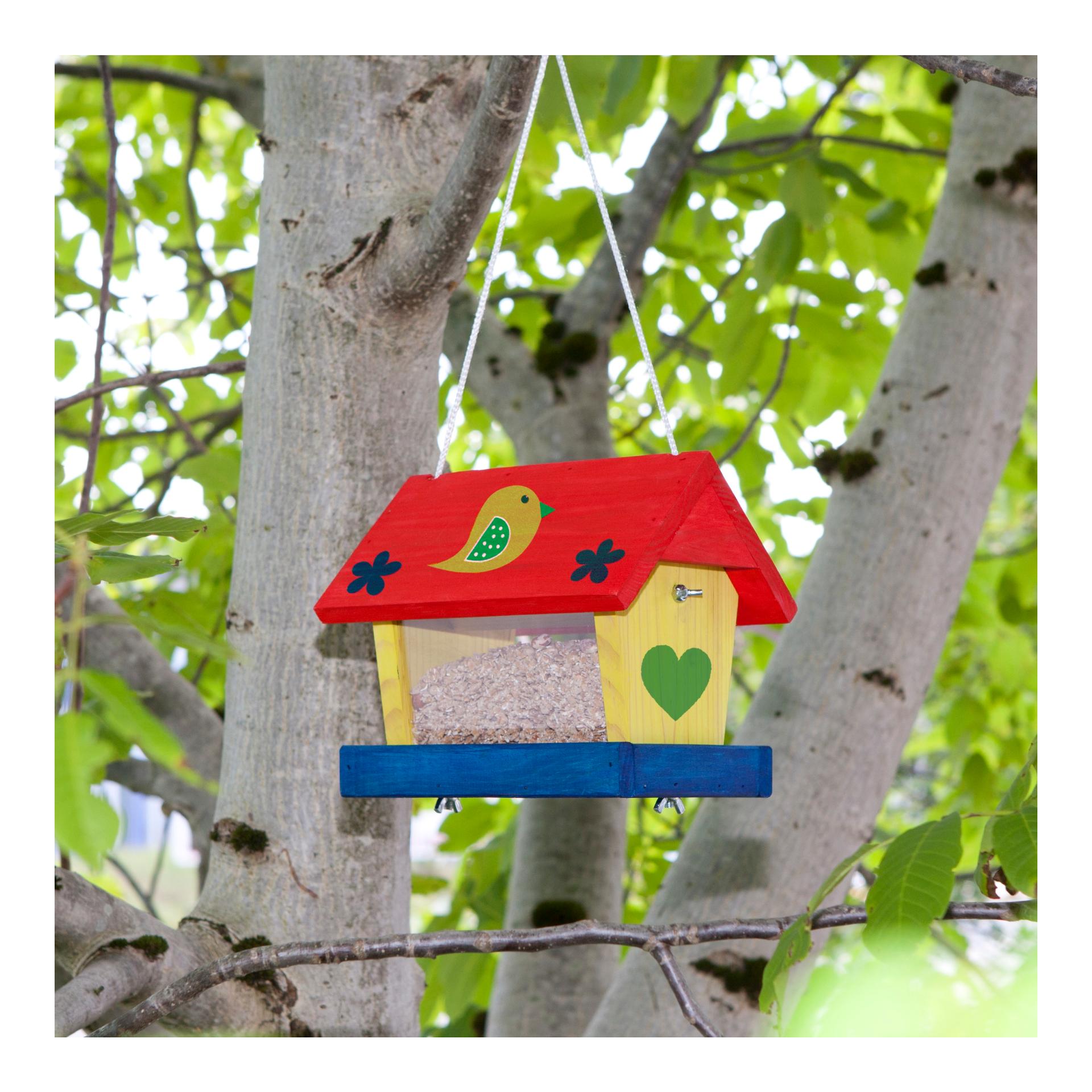 Vogelhaus-Bausatz Woodpecker für Kinder Vogelhaus-Bausatz Woodpecker für Kinder