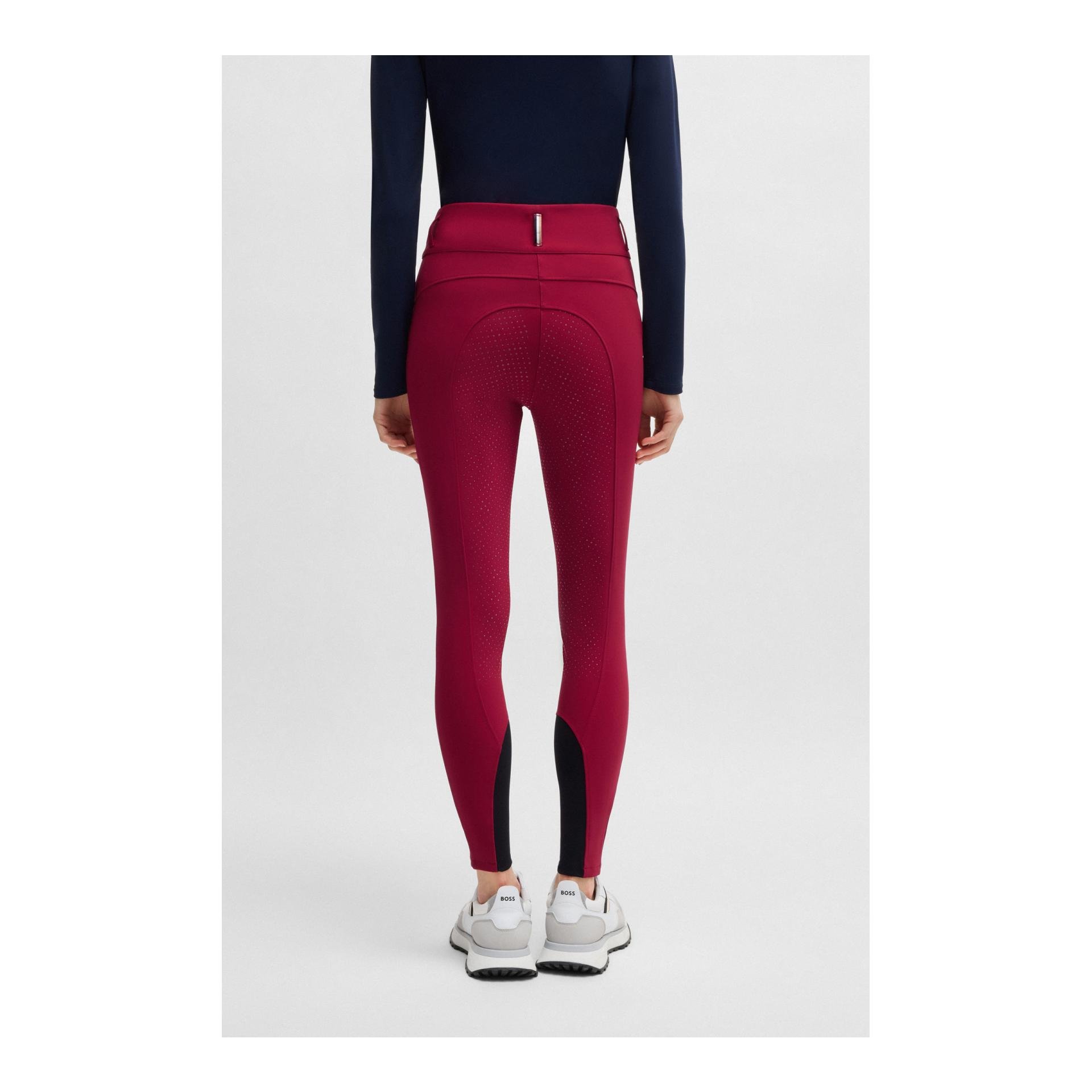 BOSS Equestrian Culotte d'équitation Hailey taille haute à fond intégral