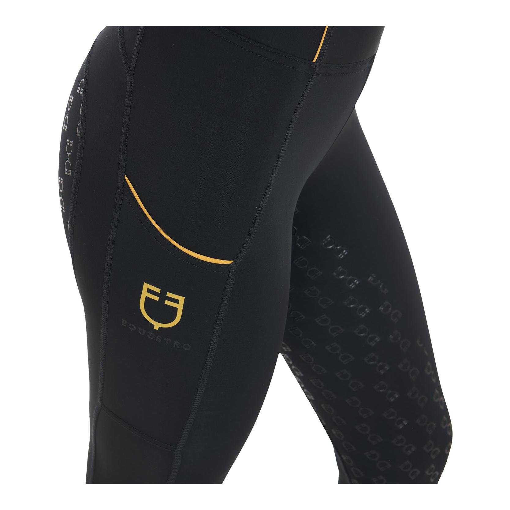 Reitleggins slim fit Vollgrip Highwaist Damen