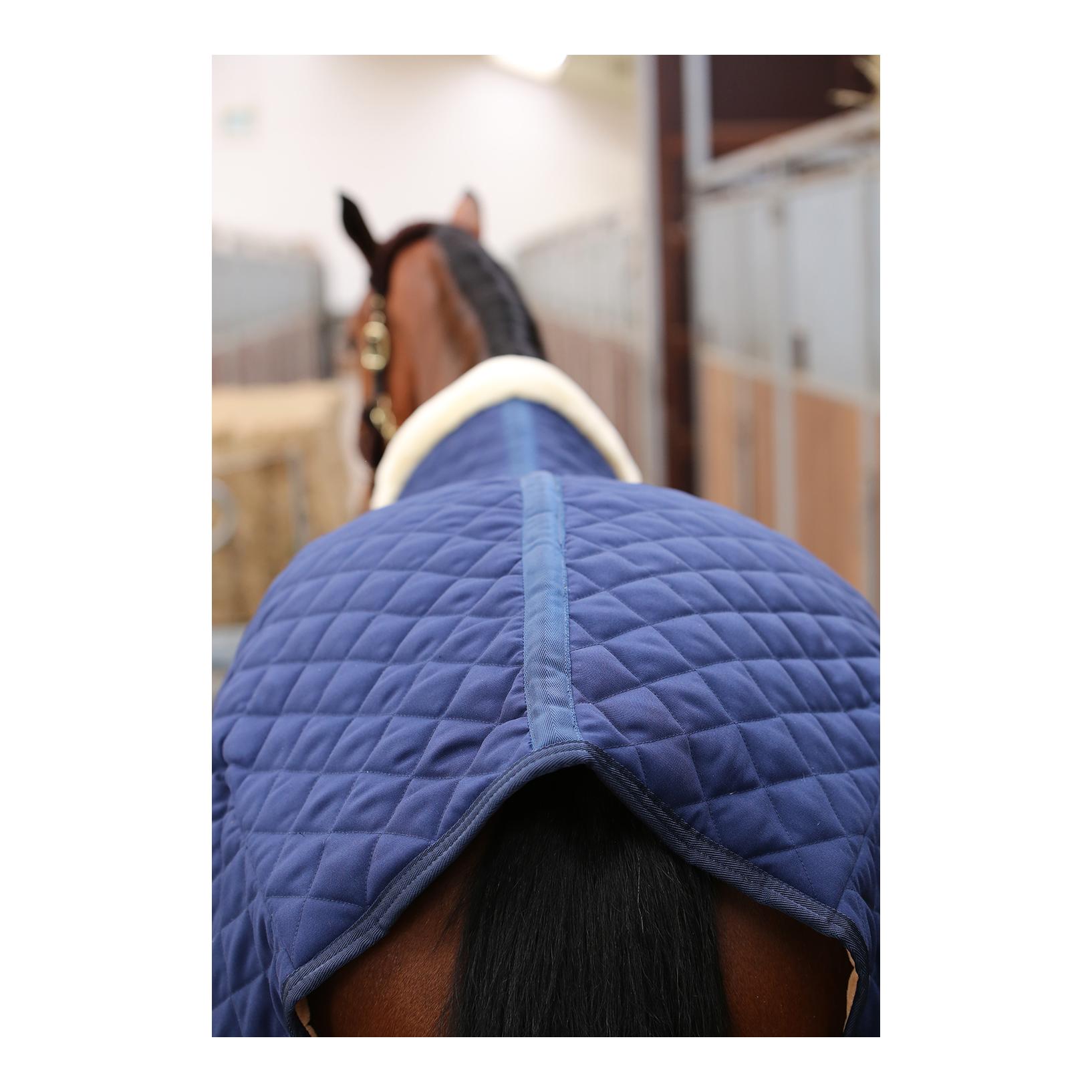 Stalldecke 400g - marine Stalldecke 400g - marine
