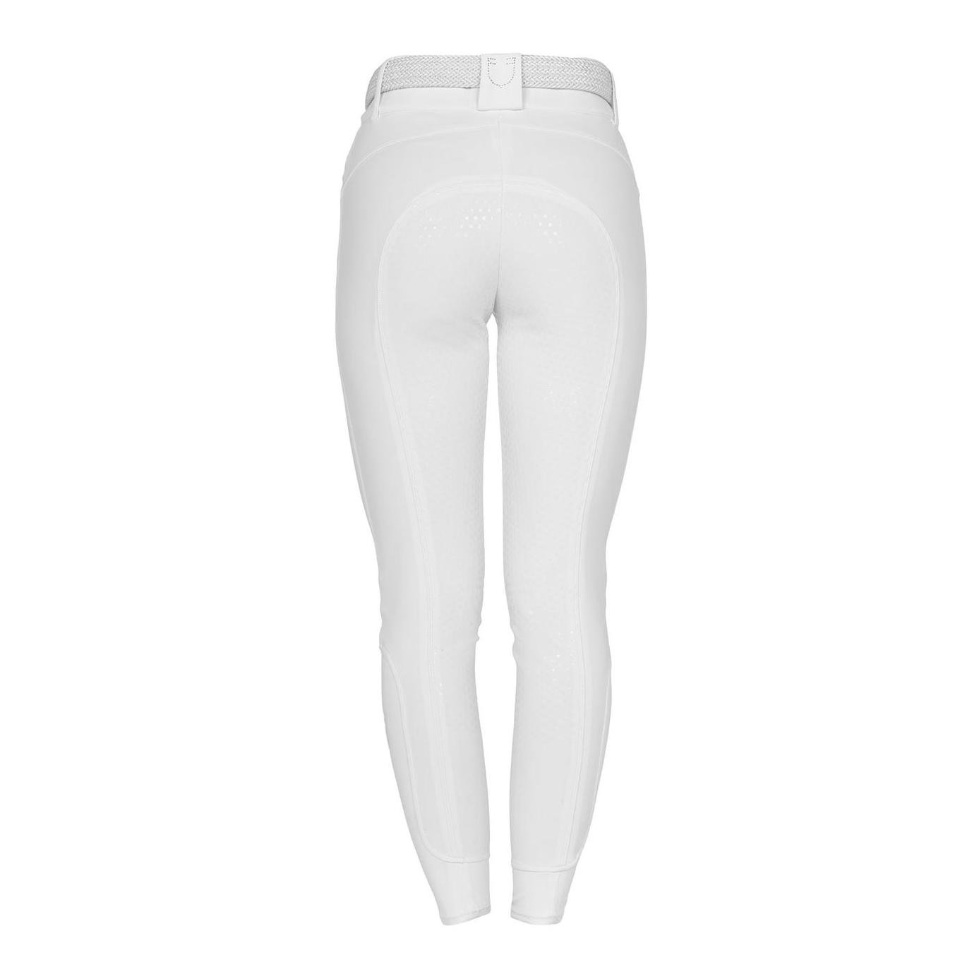 Equestro Culotte d'équitation taille haute à fond intégral pour femmes 