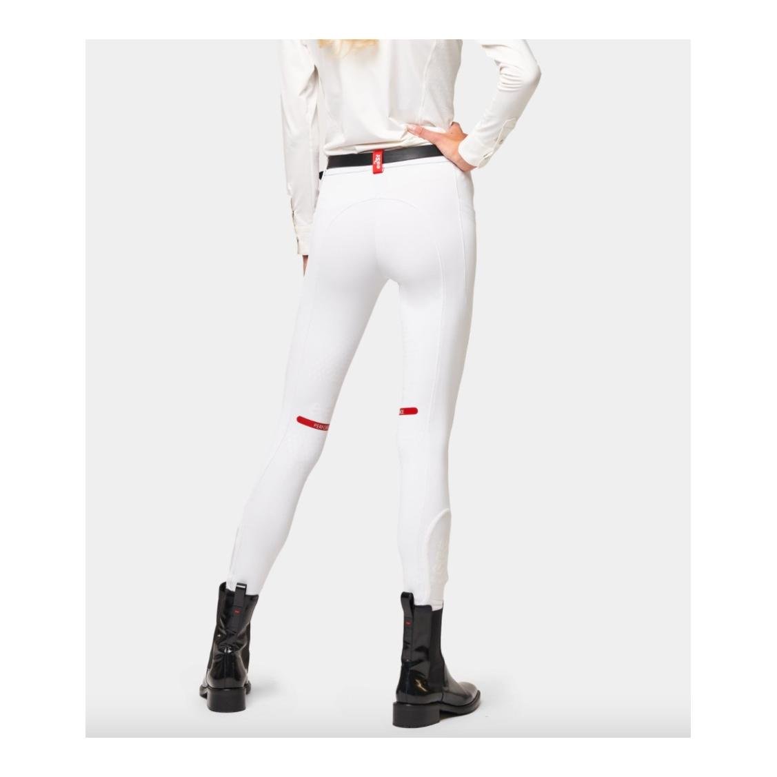Pantalon d'équitation R2 Performance Jumping pour femmes - blanc