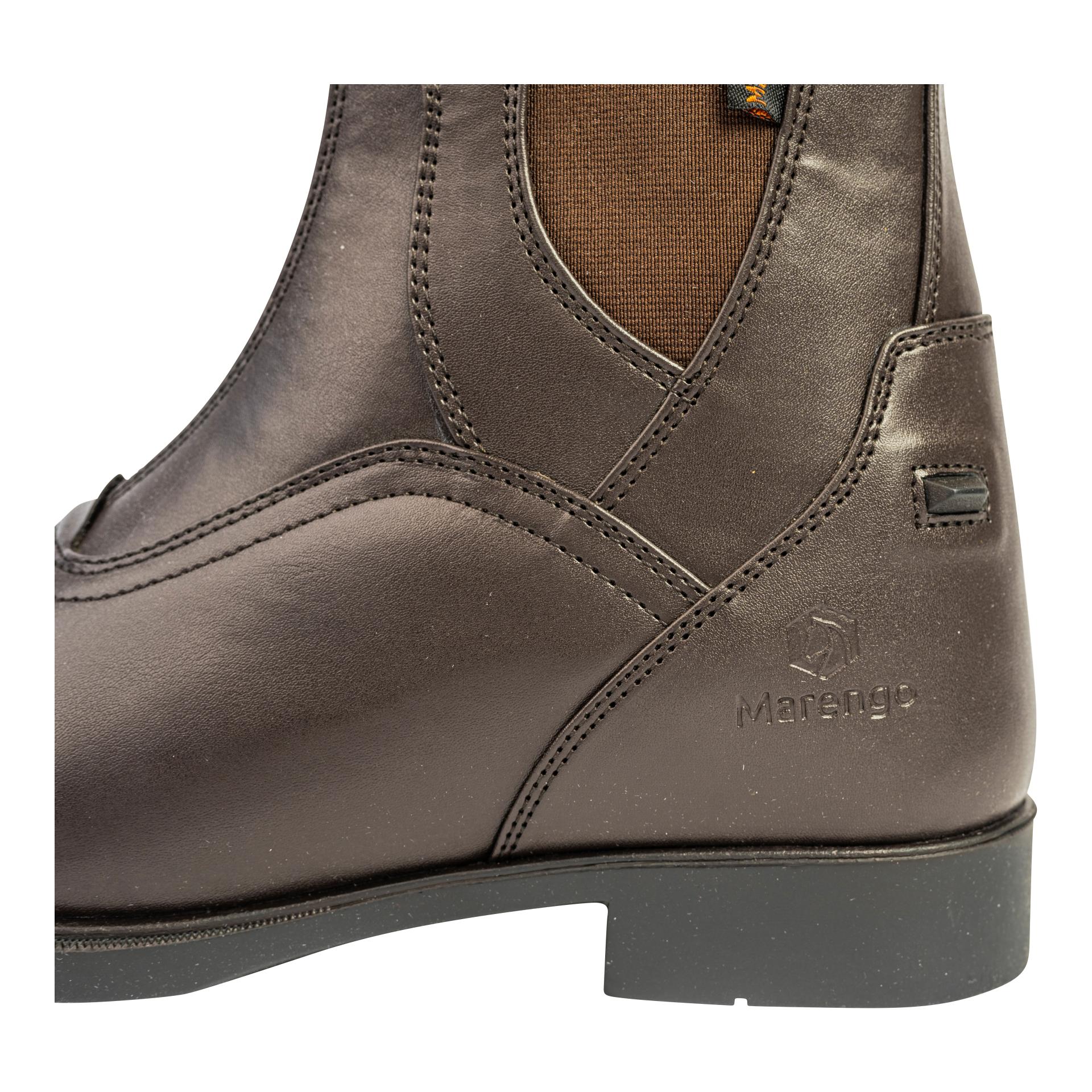 Reitstiefelette Frontzip Winter Kunstleder Reitstiefelette Frontzip Winter Kunstleder