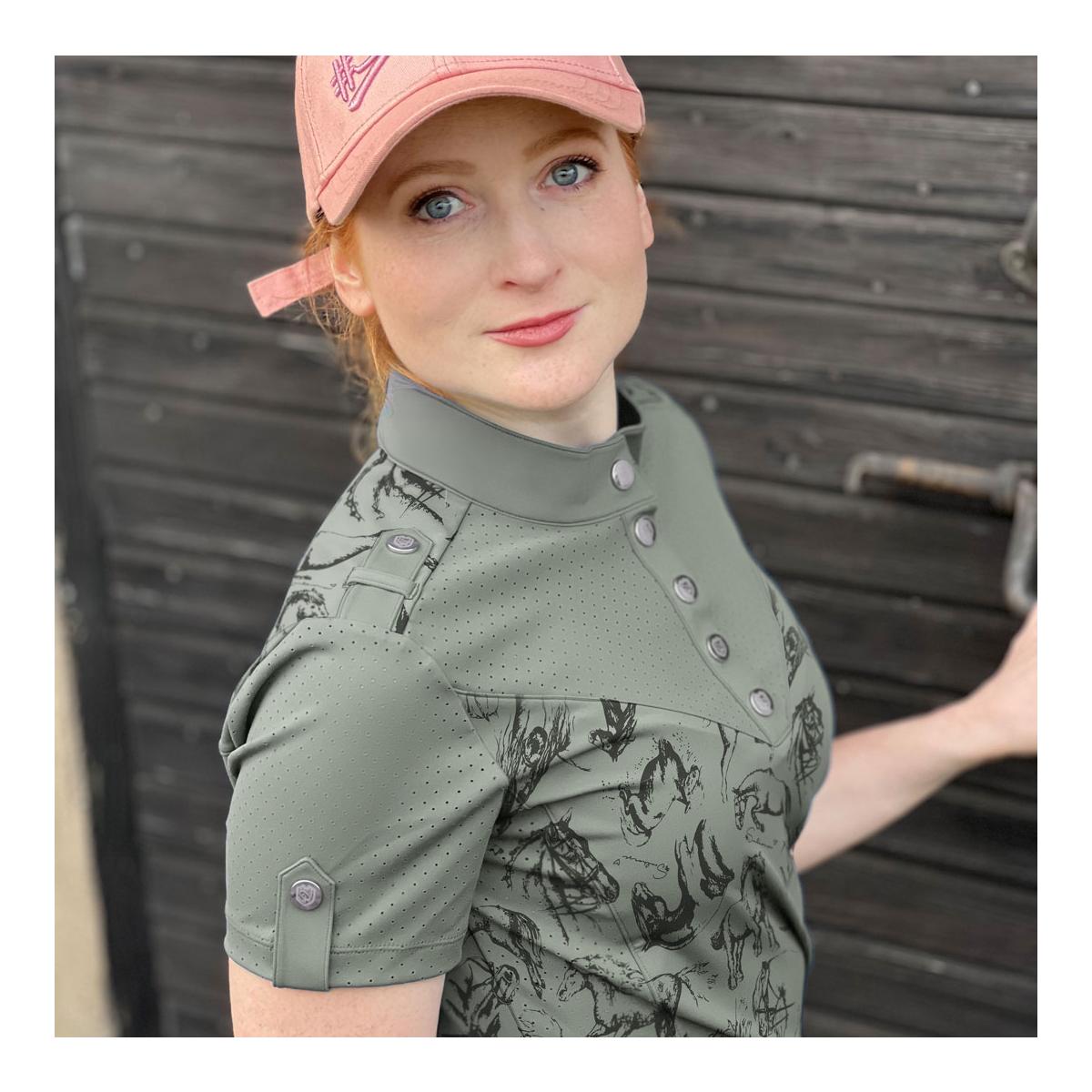 Funktions Poloshirt Horses Funktions Poloshirt Horses
