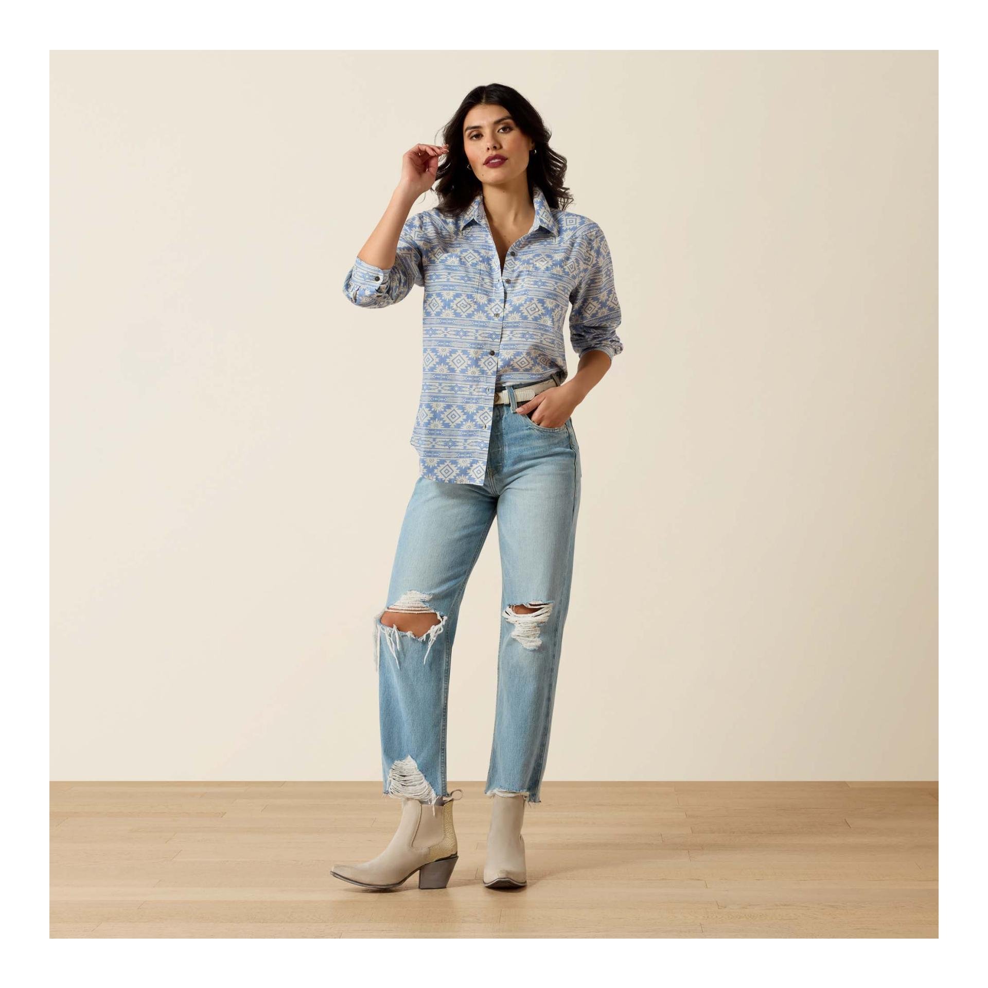 Ariat Chemise Real Billie Jean manches longues femme