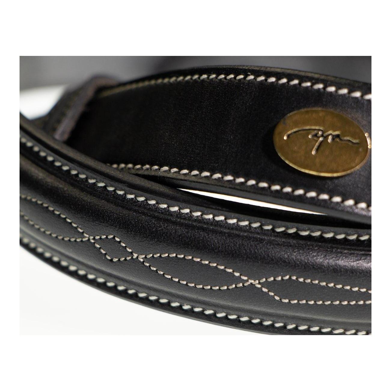 Ledergürtel Fancy - schwarz Ledergürtel Fancy - schwarz