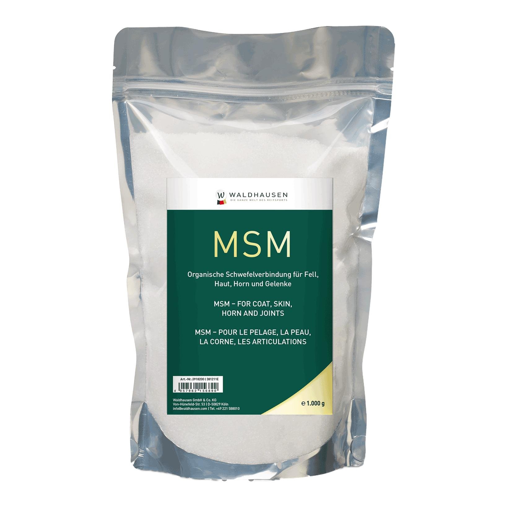 Waldhausen MSM - Für Fell, Gelenke, Haut und Horn - Silber -