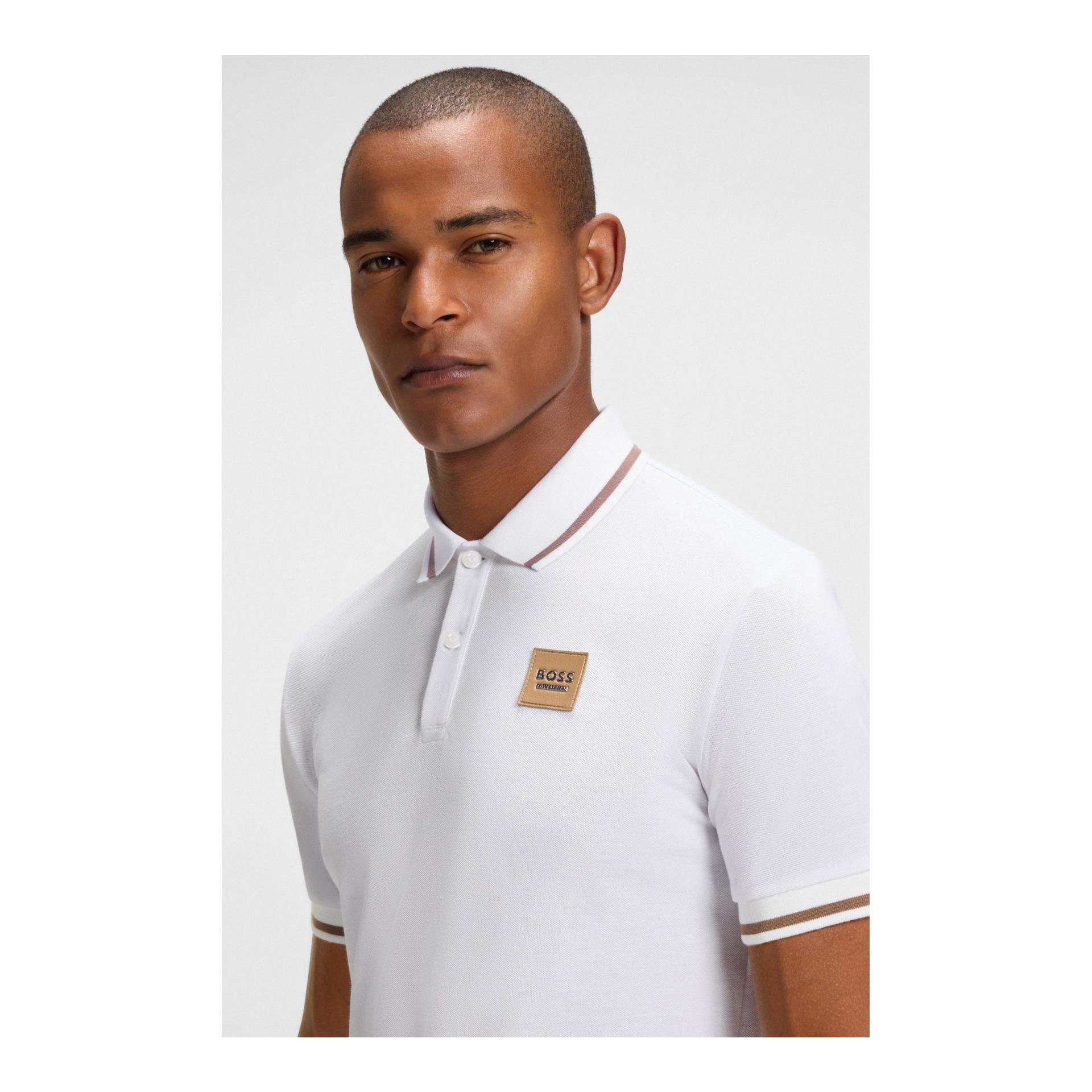 BOSS Equestrian Paul Polo Patch Homme
