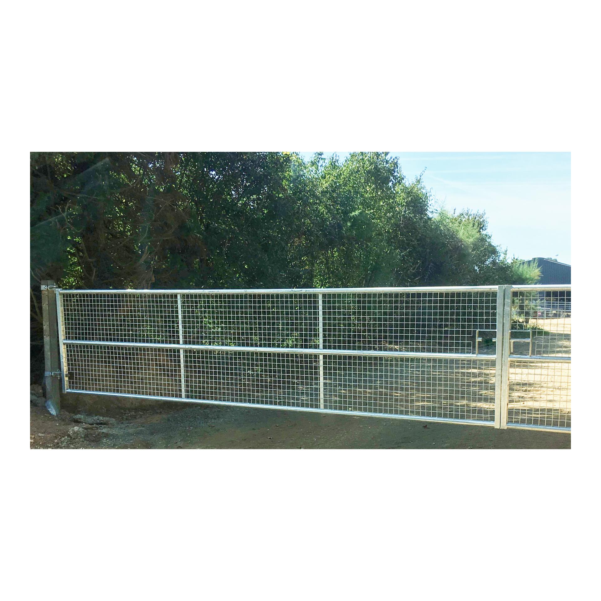 Weidezauntor - mit Gitter - Höhe 1.14 m Weidezauntor - mit Gitter - Höhe 1.14 m