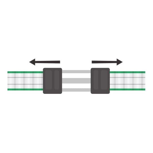 Bandverbinder Litzclip® Edelstahl - 5 Stück Bandverbinder Litzclip® Edelstahl - 5 Stück