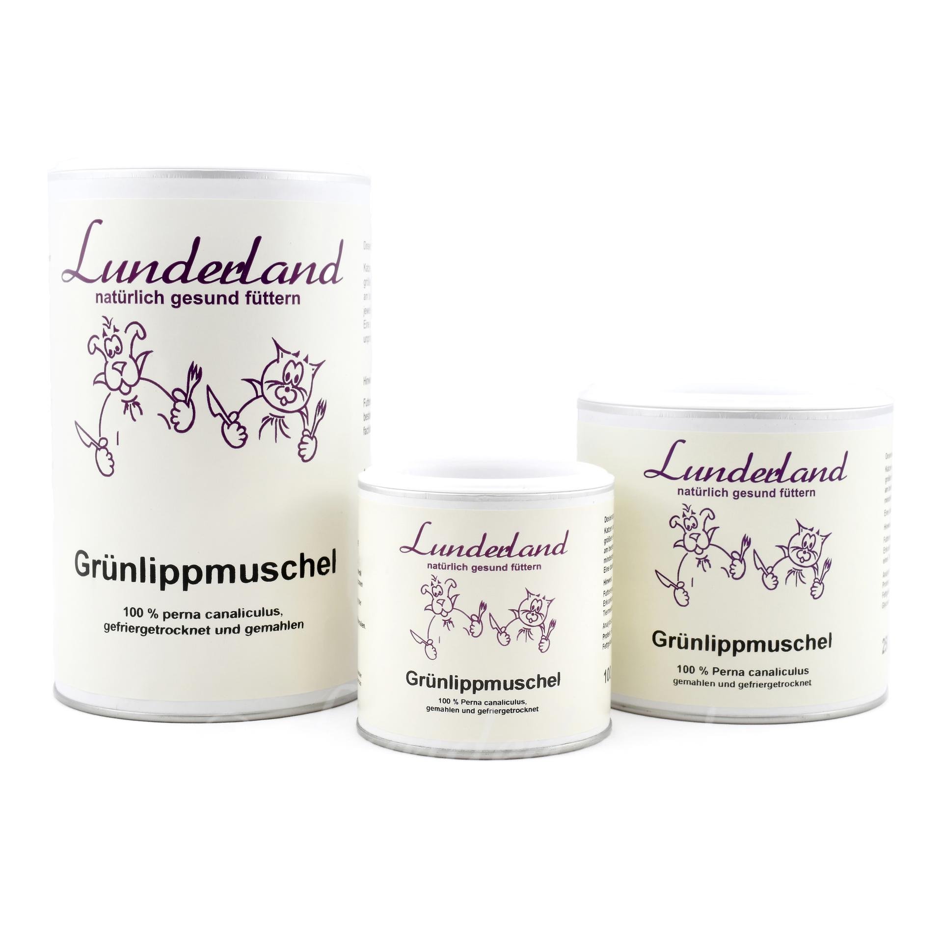 Grünlippmuschelpulver Rein Ergänzungsfutter