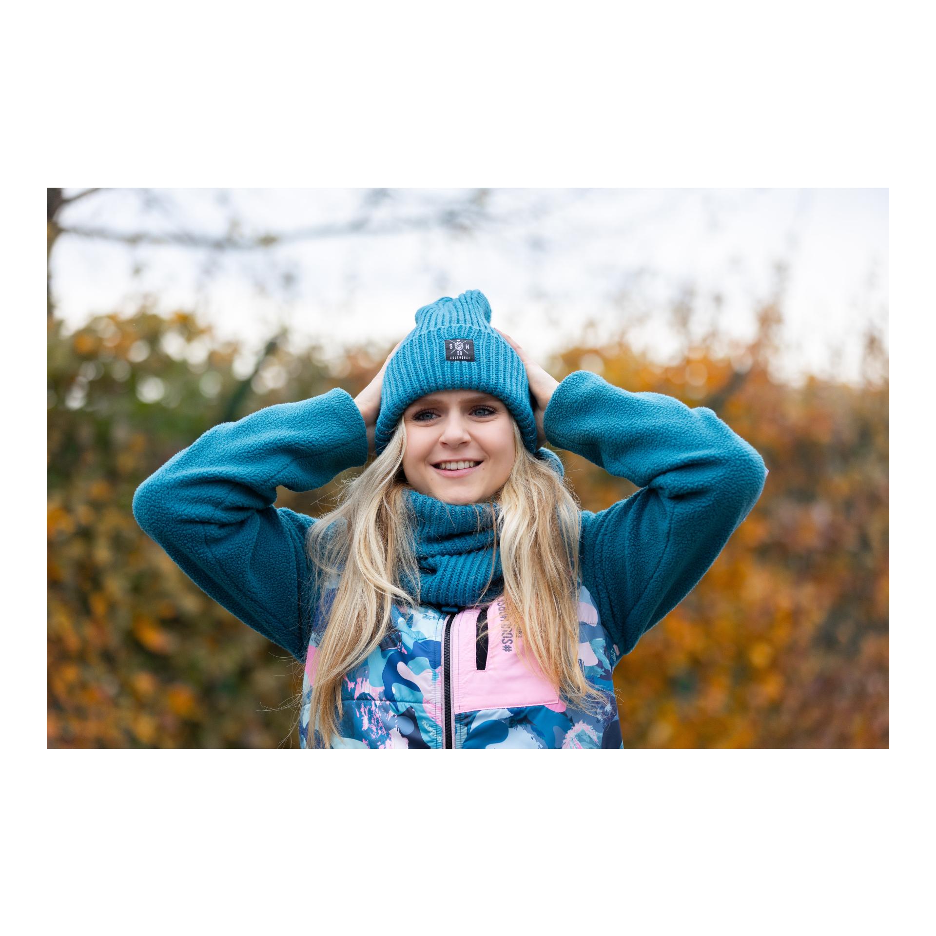 XL Beanie  “Shine bright” reflektierend