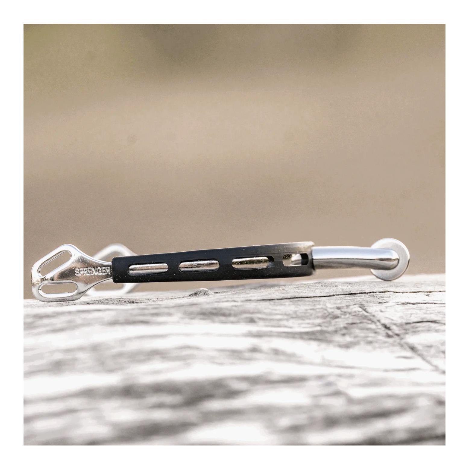 Sprenger Sporen ULTRA fit Extra Grip - Edelstahl rostfrei, 40 mm abgerundet mit kleinem Ballrad