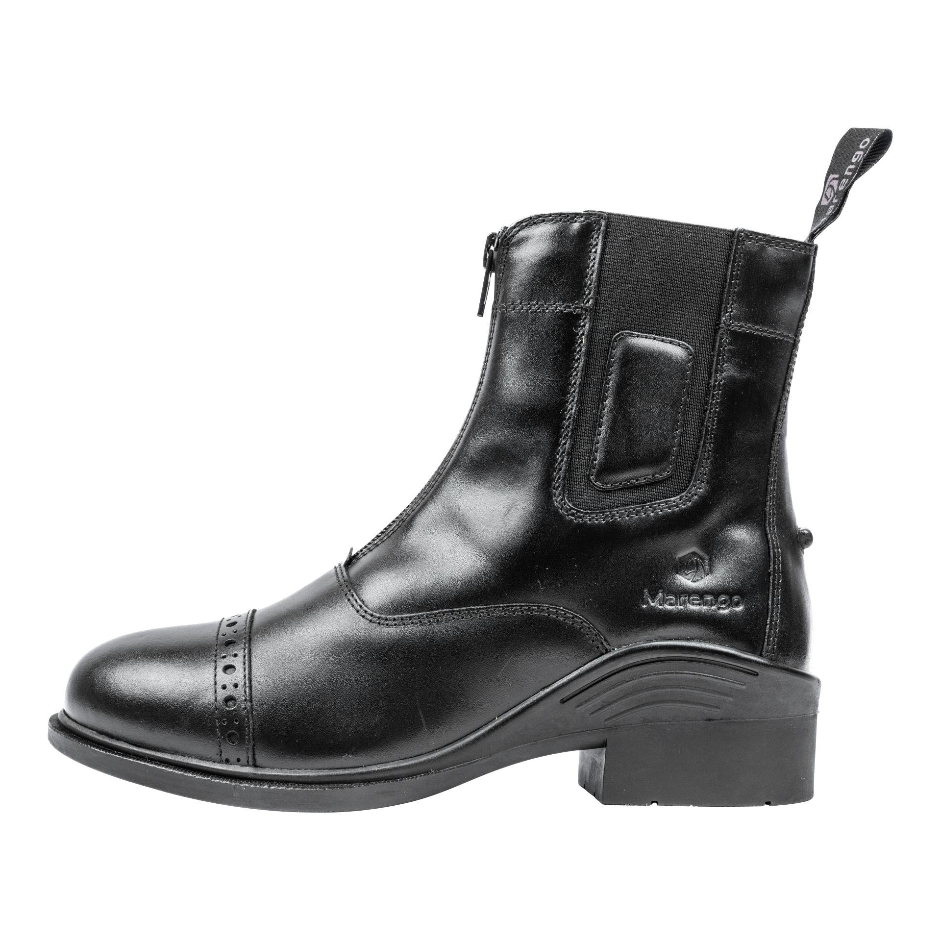 Reitstiefelette Frontzip Pro Echtleder Reitstiefelette Frontzip Pro Echtleder