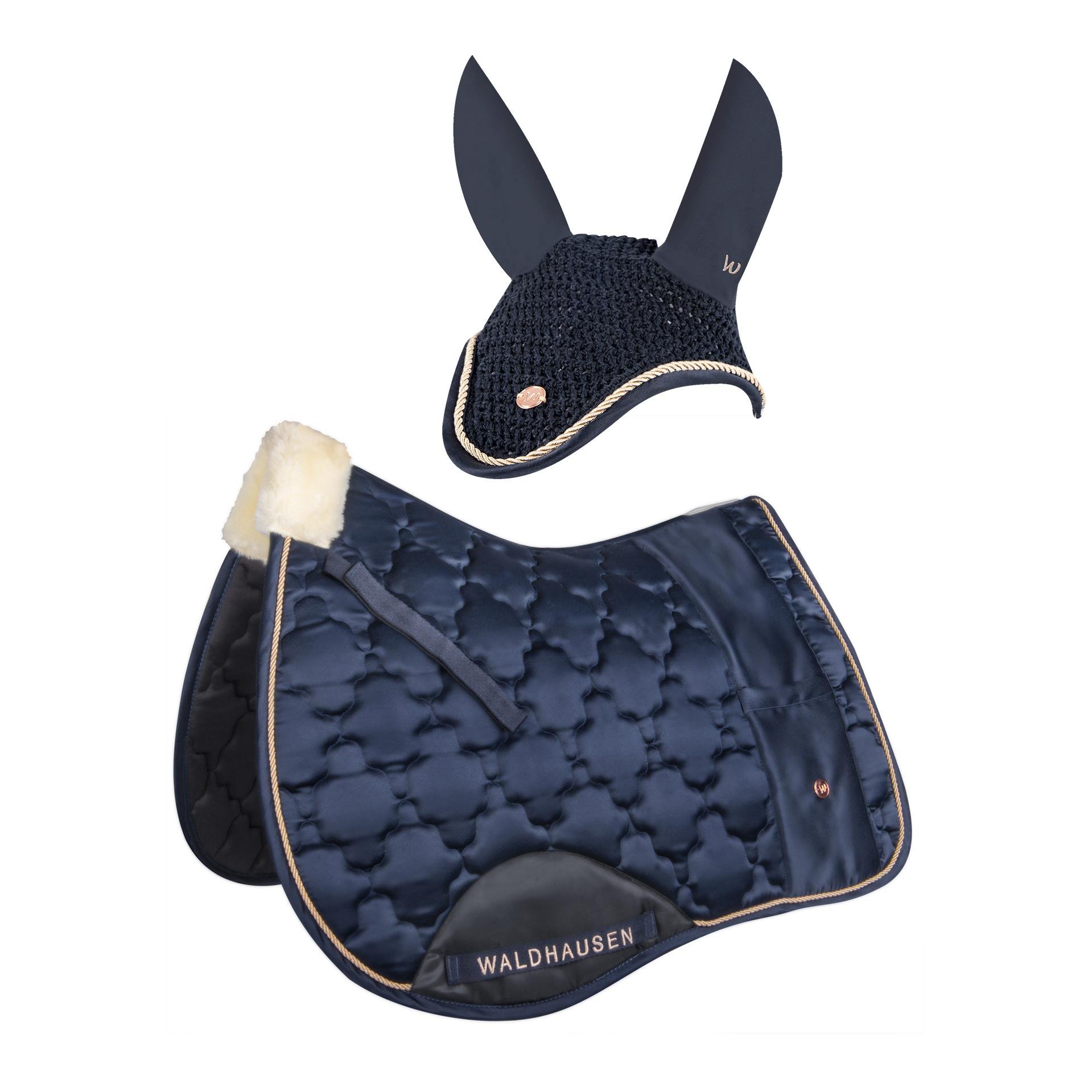 Set Schabracke + Ohrengarn Modern Rosé Kollektion