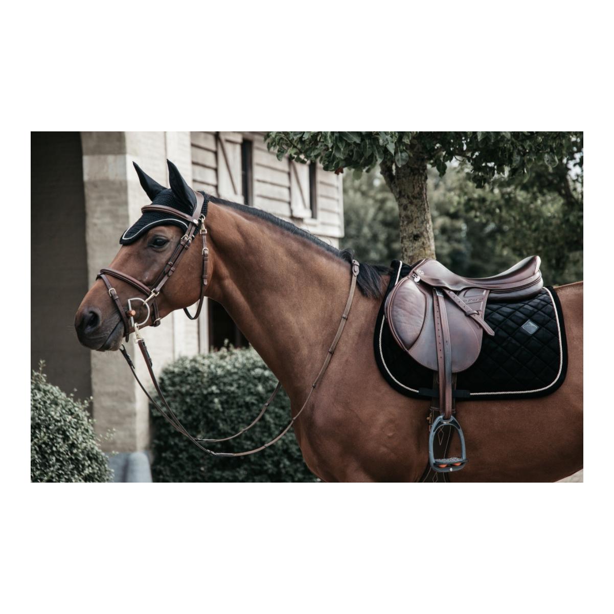 Kentucky Springschabracke Corduroy - schwarz