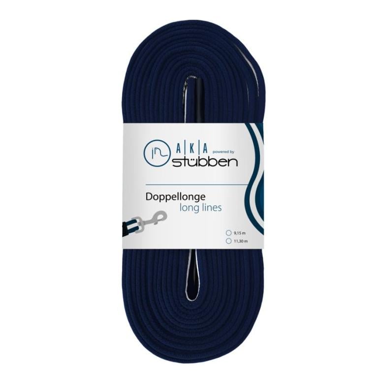 Doppellonge AKA - blau/weiss Doppellonge AKA - blau/weiss