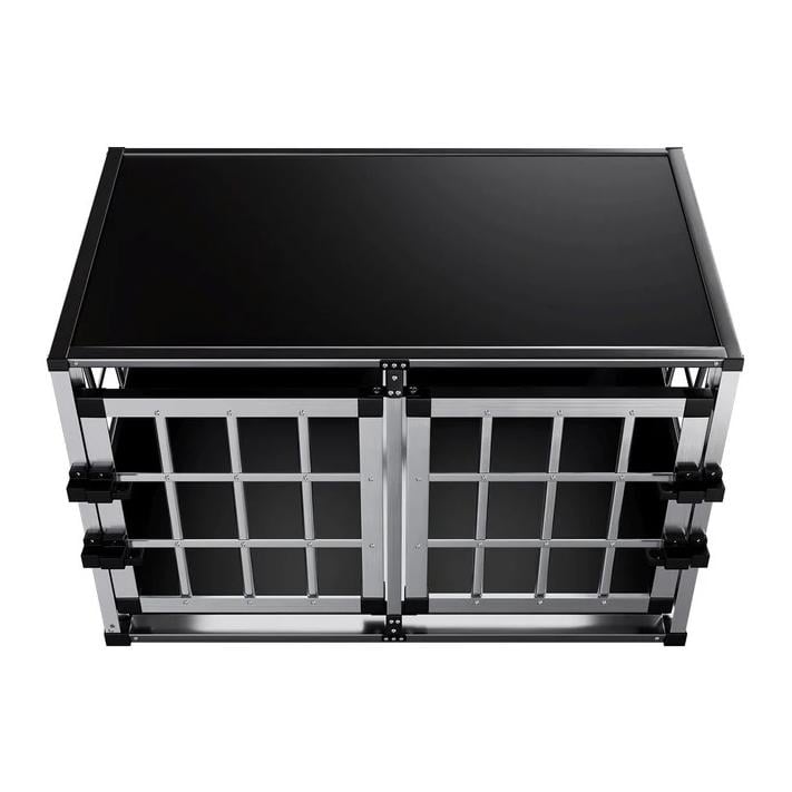 Hauptner Hundetransportbox aus Aluminium Grösse L-X