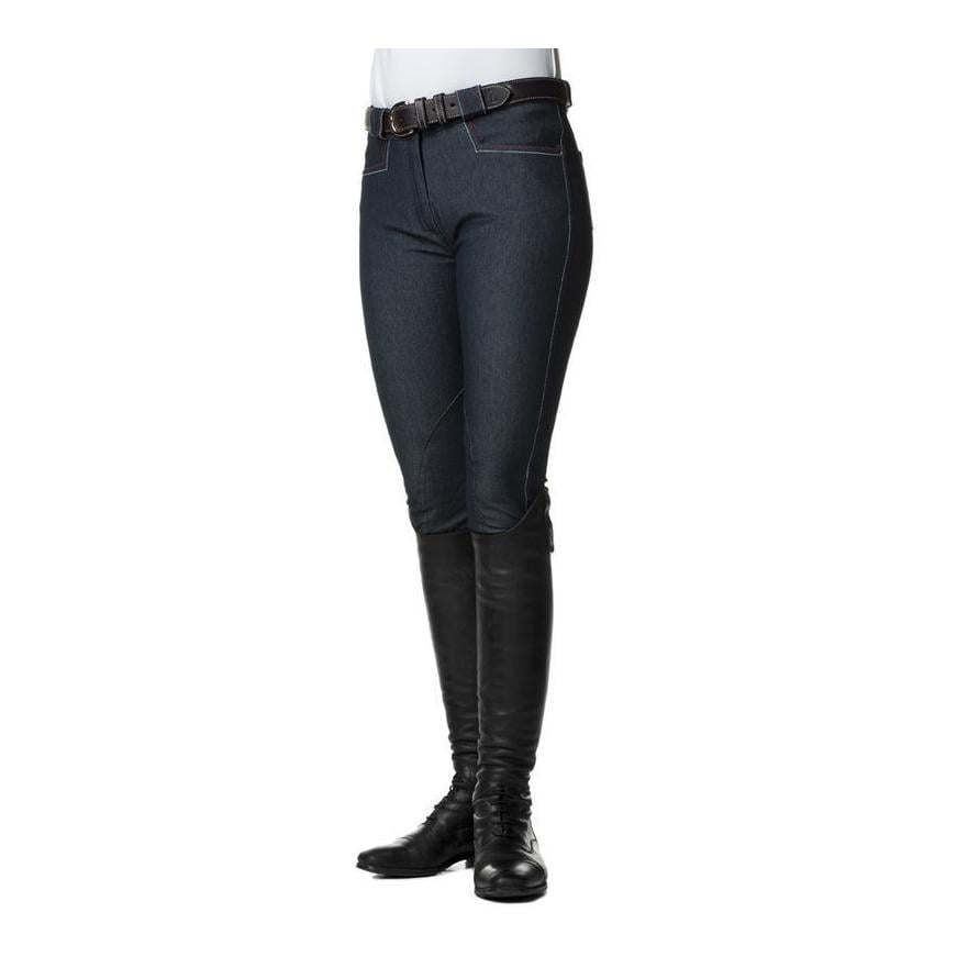 Reithose KLKelly Kniebesatz Damen - royal Reithose KLKelly Kniebesatz Damen - royal
