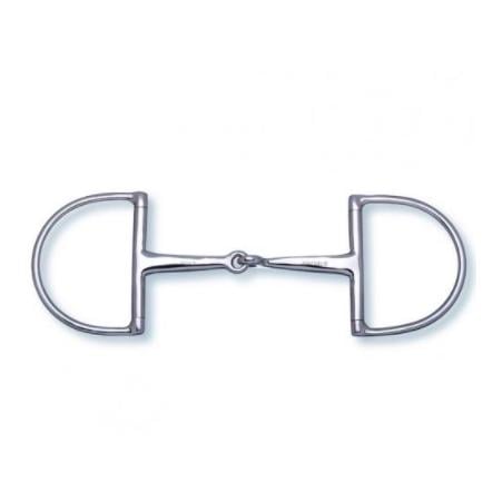 D-Ringtrense einfach gebr. 2in1 Edelstahl D-Ringtrense einfach gebr. 2in1 Edelstahl