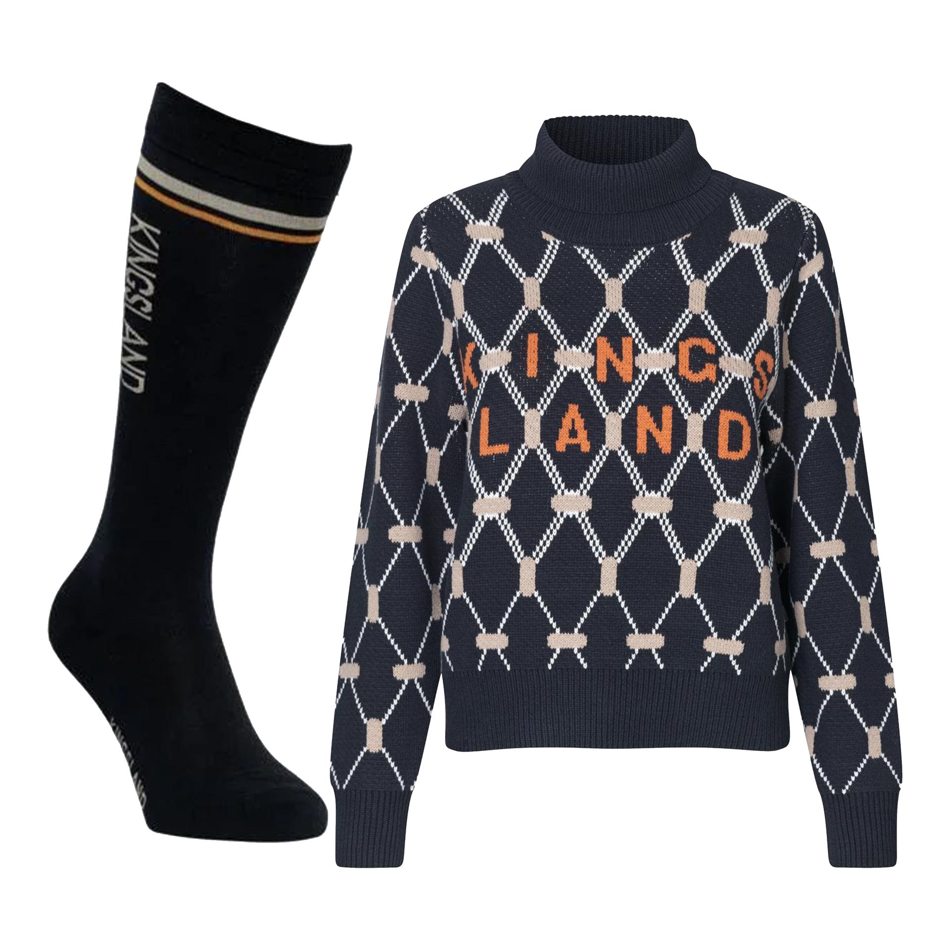 Pullover Vy Damen & Reitsocken Vale