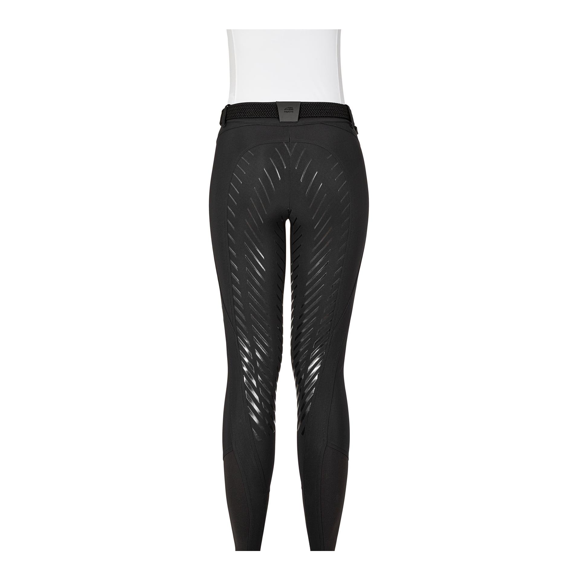 Pantalon d'équitation Cantaf à fond intégral pour femmes - noir