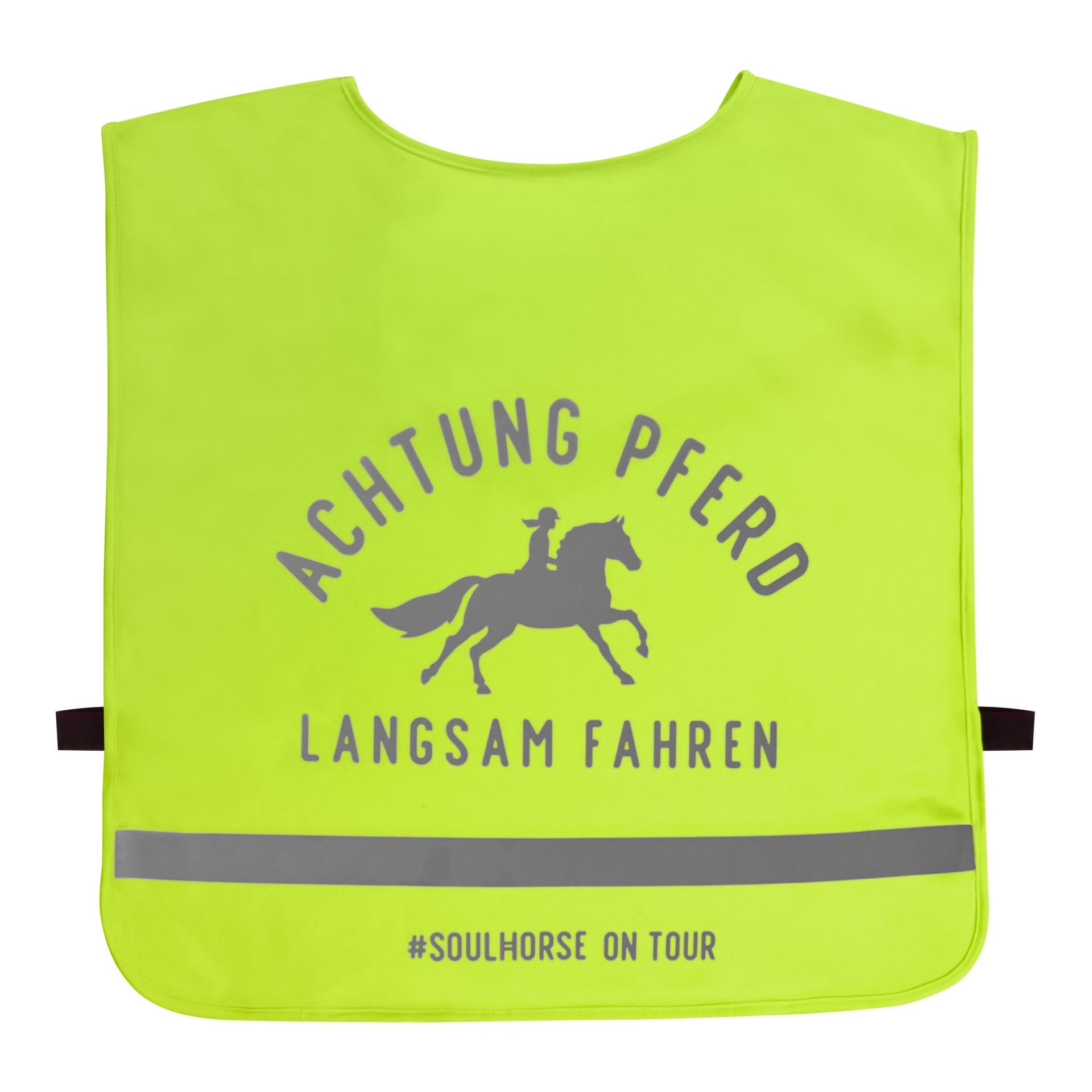 Warnweste "Achtung Pferd"
