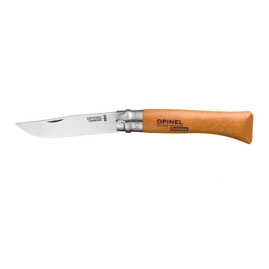 Opinel Nr.10 Carbone Messer - Braun -