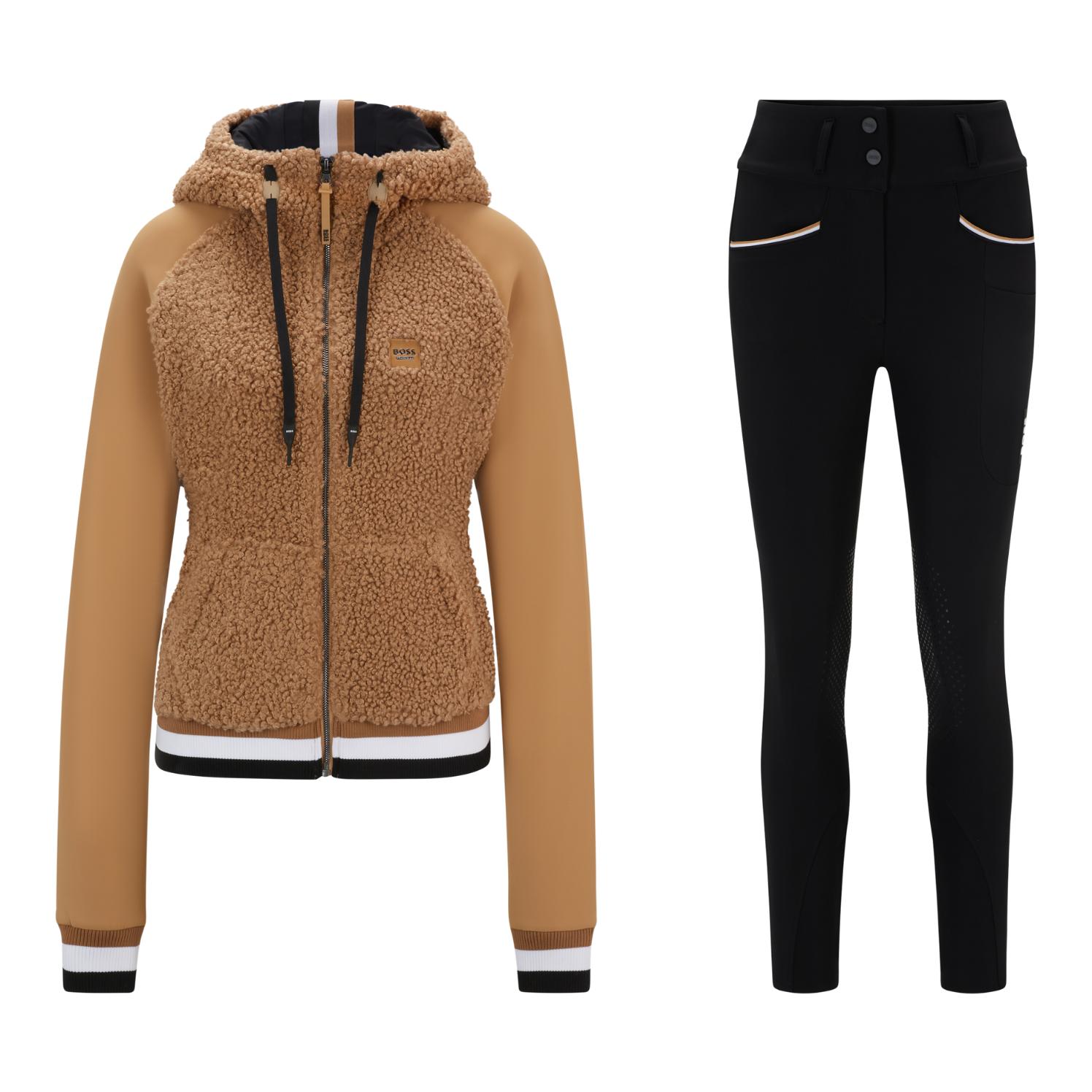 Jacke Hybrid & Reithose Hannah Kniebesatz Damen Jacke Hybrid & Reithose Hannah Kniebesatz Damen