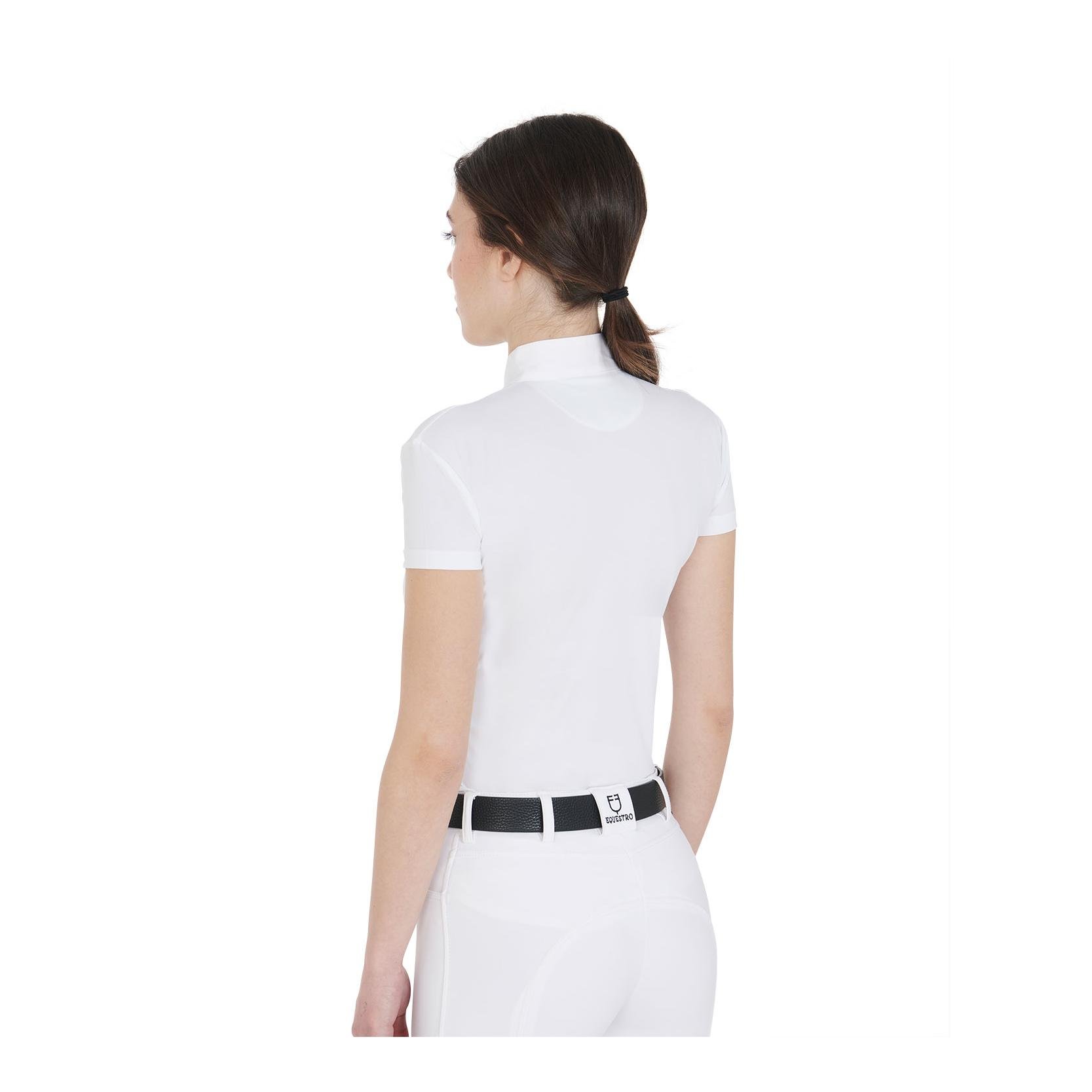 Polo slim femme