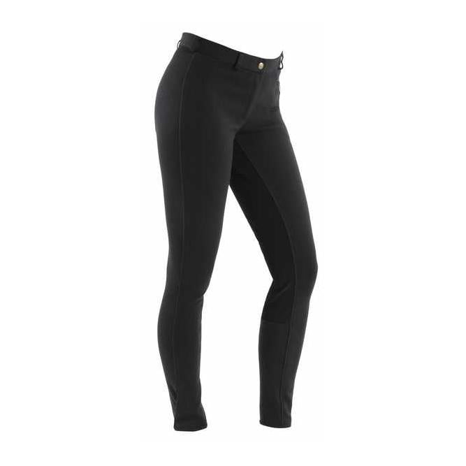 Economic Reithose Vollbesatz Damen, schwarz