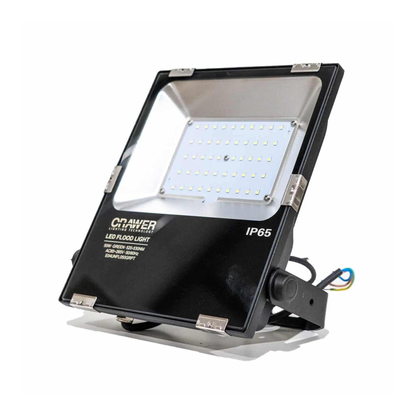 Hauptner Flutlicht- Außenstrahler 50W/230V grünes Licht