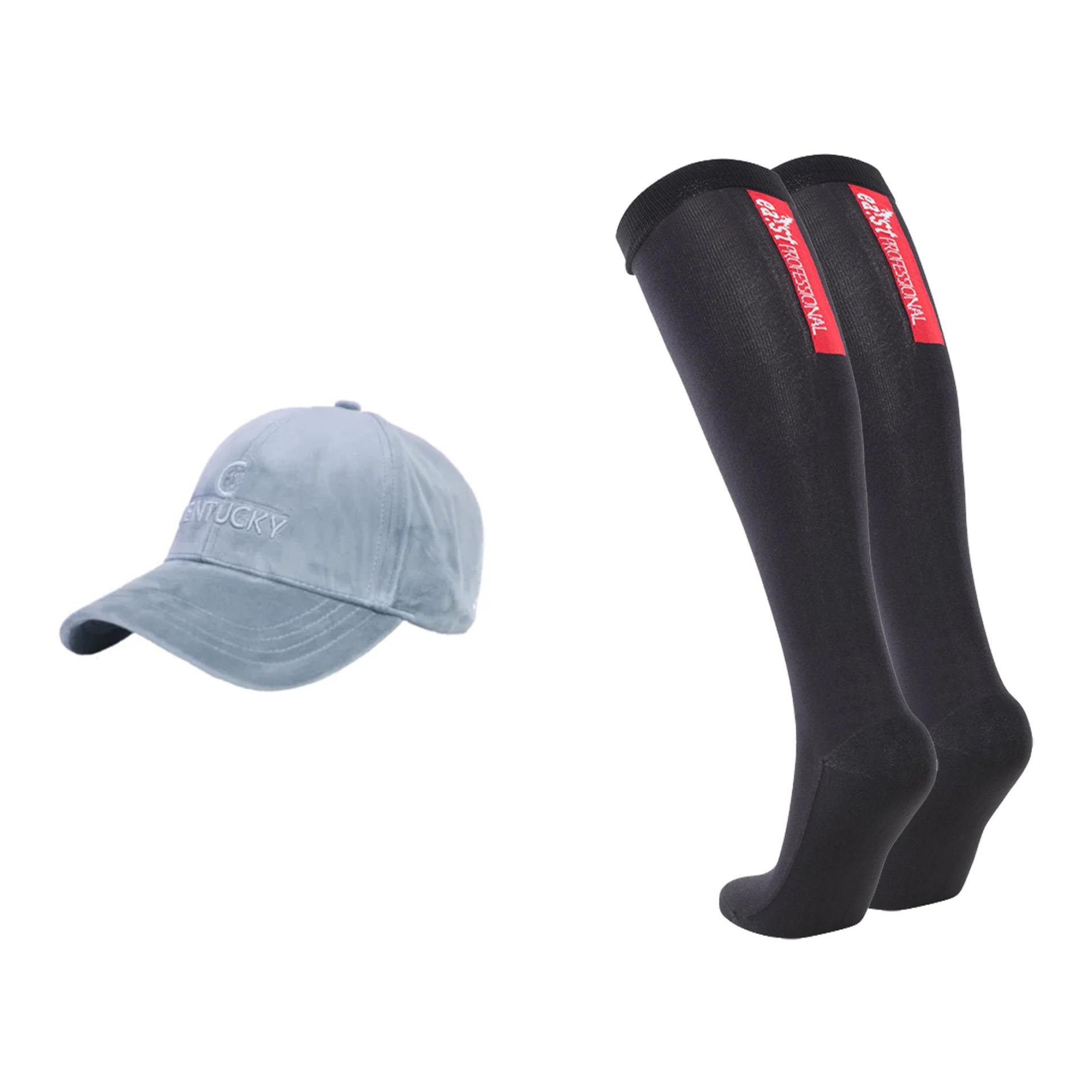 Lot de casquettes & chaussettes d’équitation Lot de casquettes & chaussettes d’équitation
