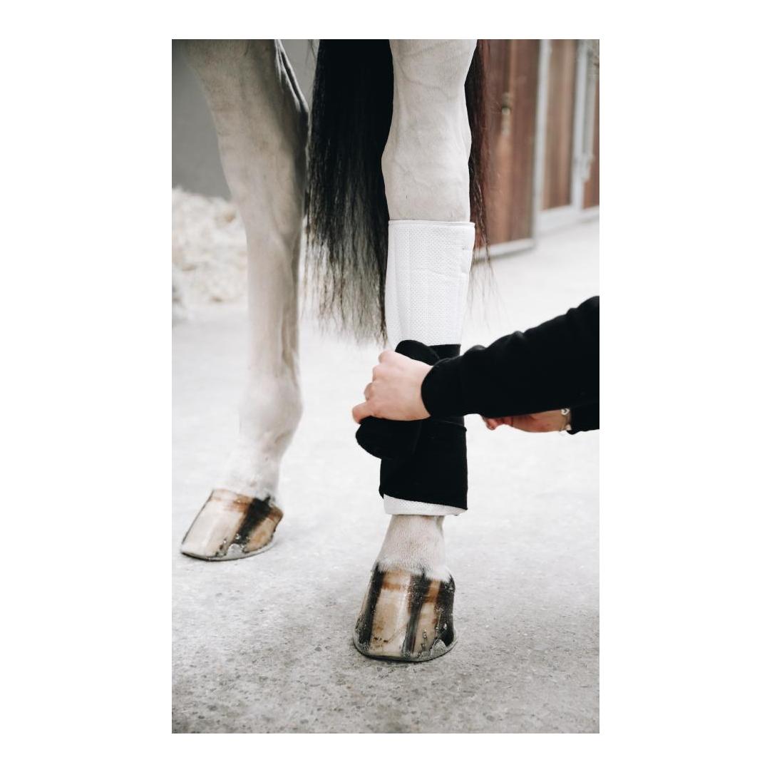 Bandagenunterlagen Arbeit Absorb 4er-Set - schwarz/weiss