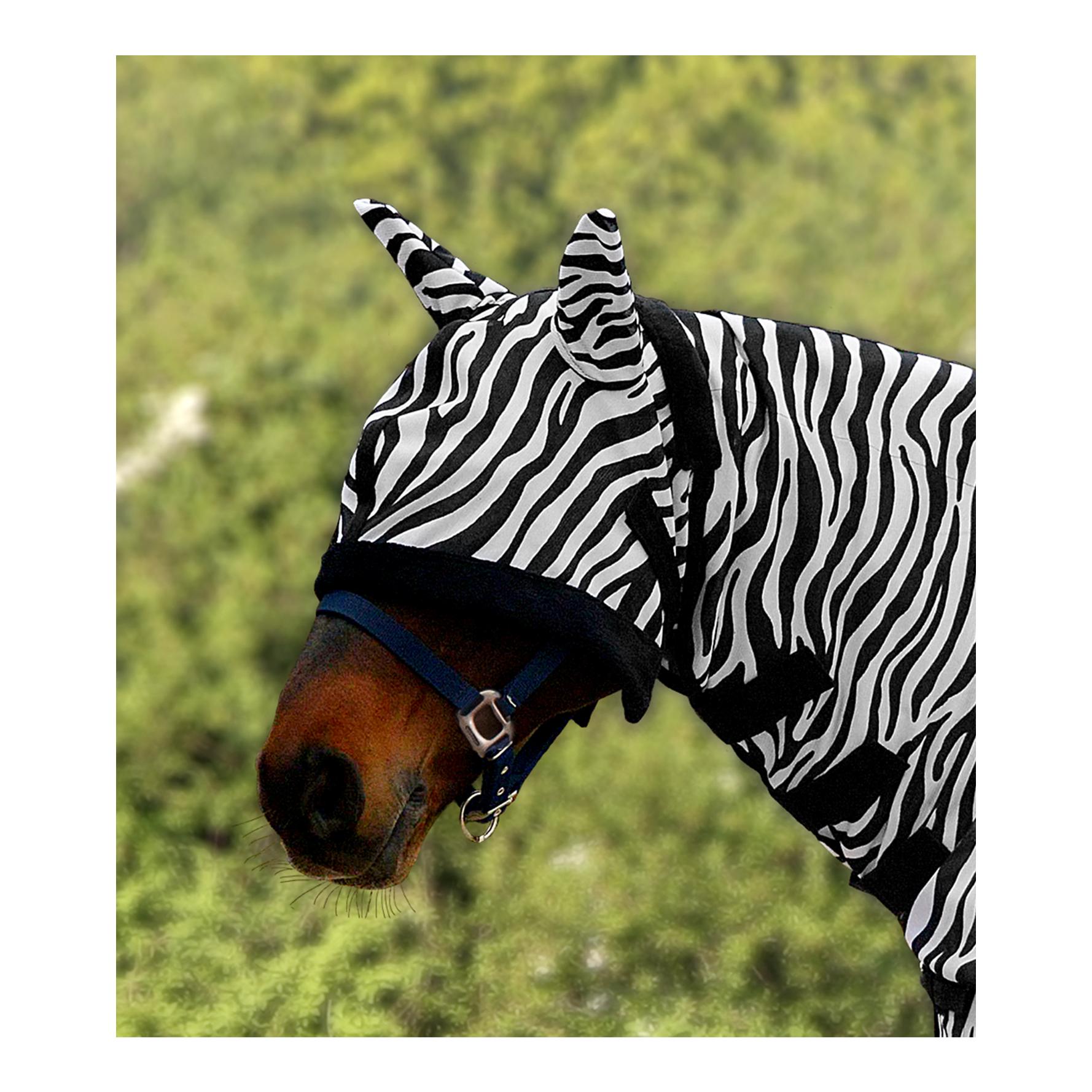 Fliegenmaske Zebra