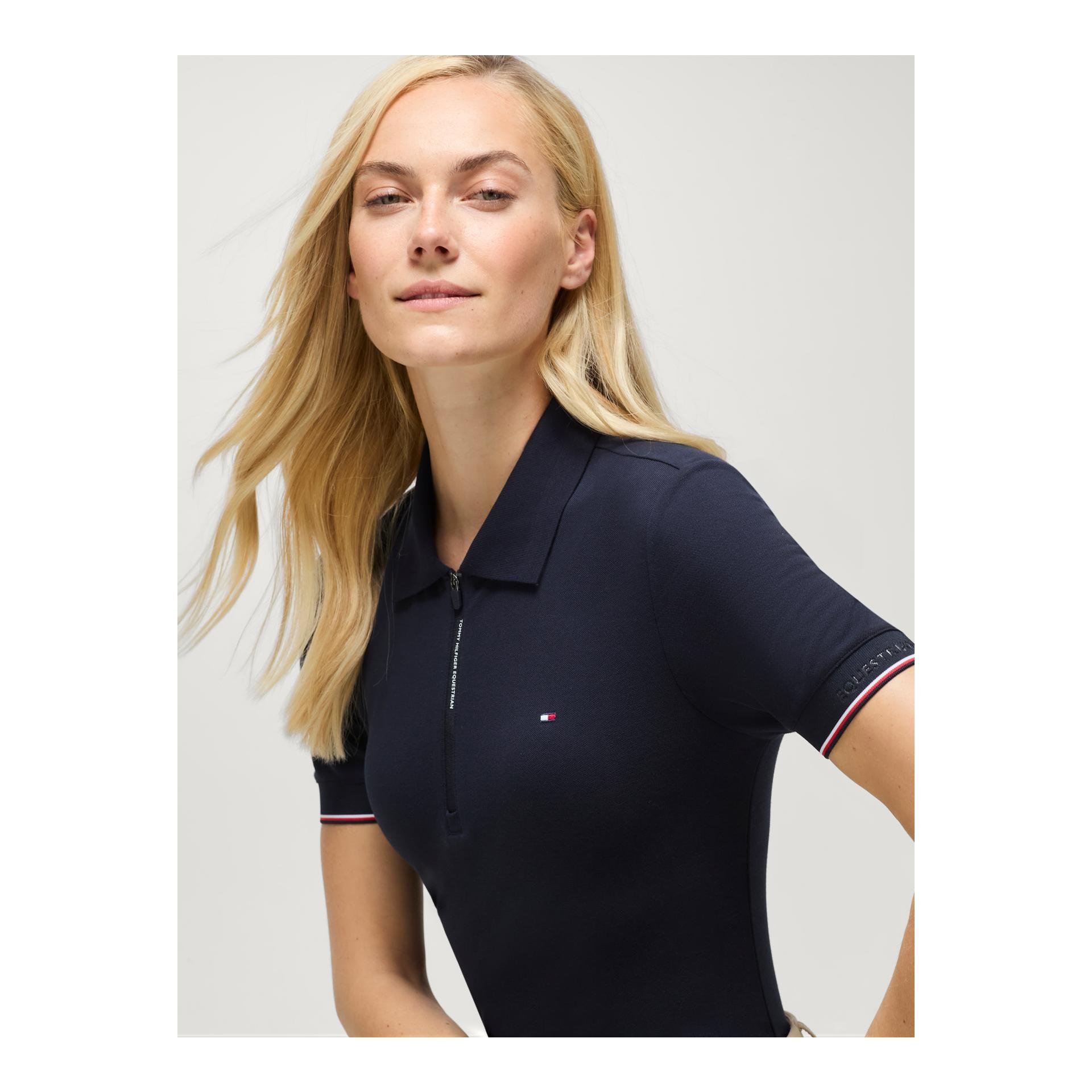 Tommy Hilfiger Equestrian Polo Anaheim Zip Damen