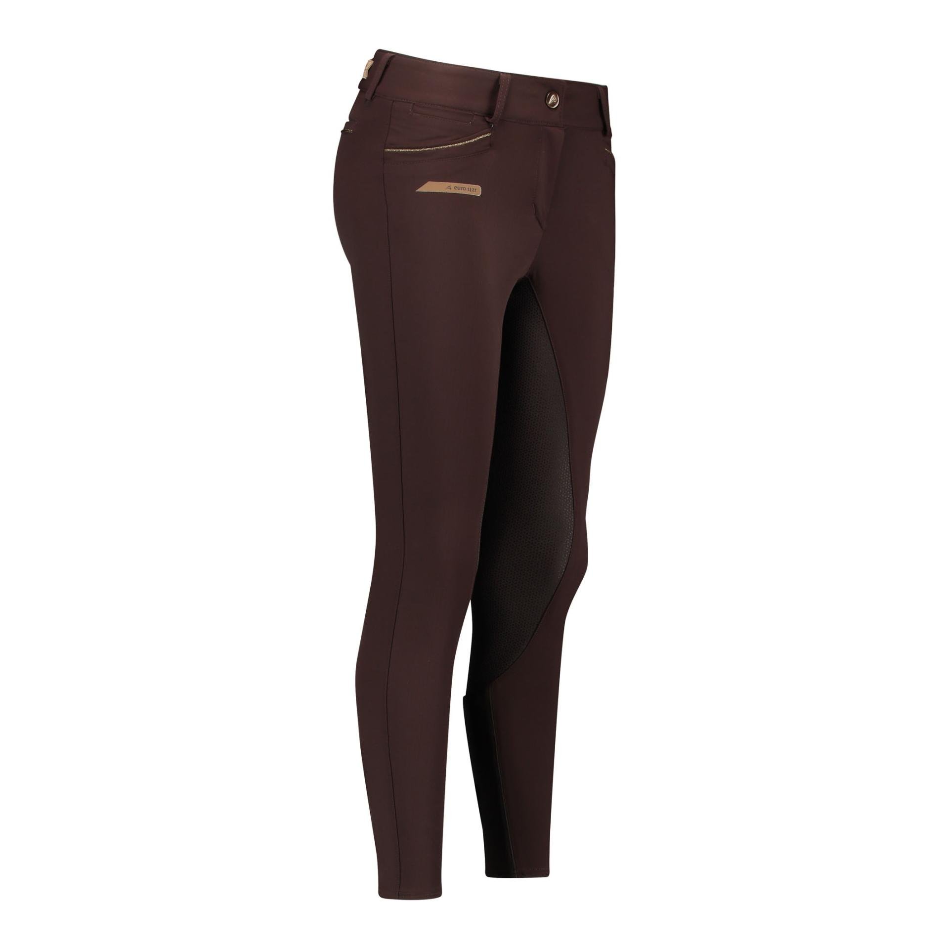 Reithose Arion Vollgrip Damen - coffee bean
