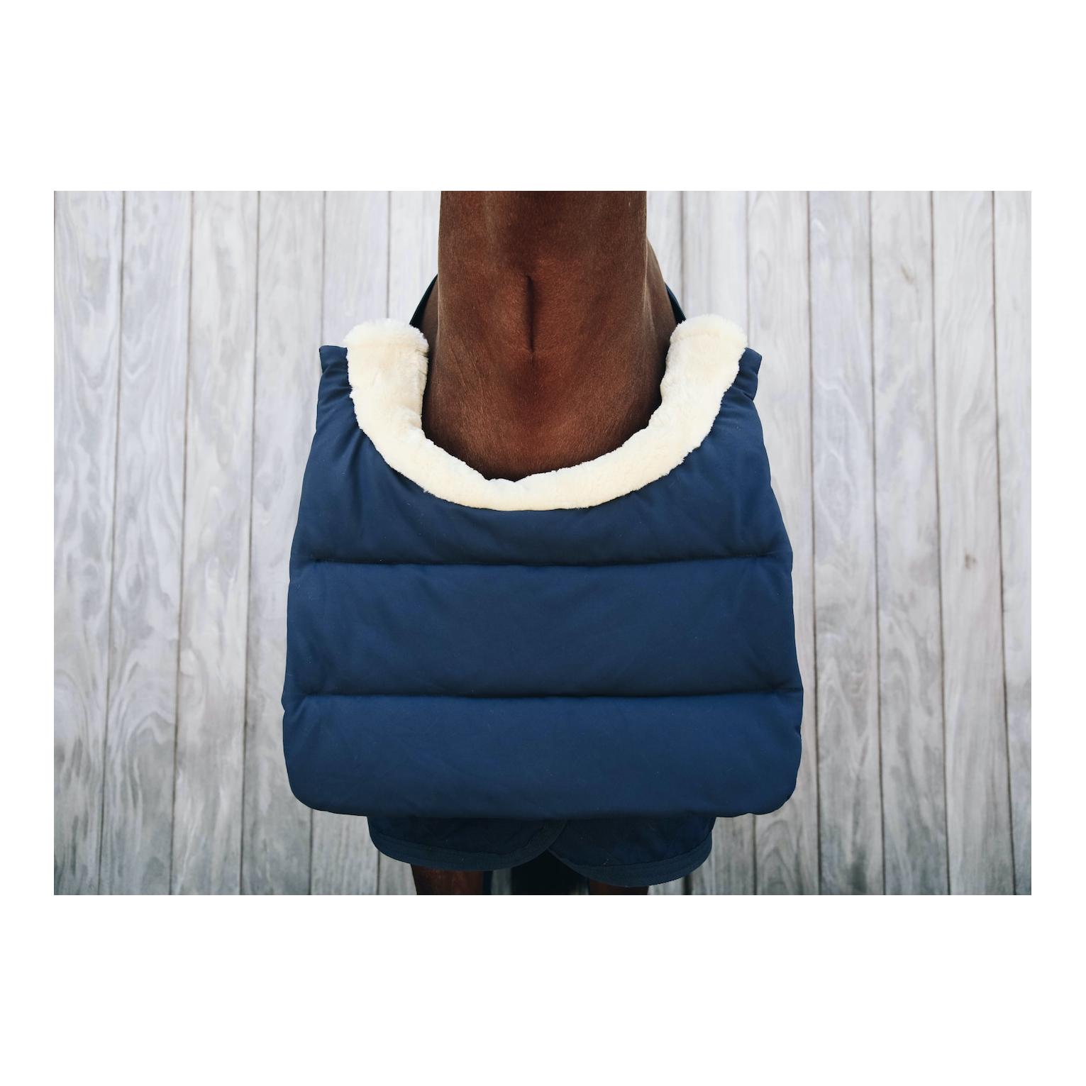 Horse BIB Winter Decken-Brustschutz - navy