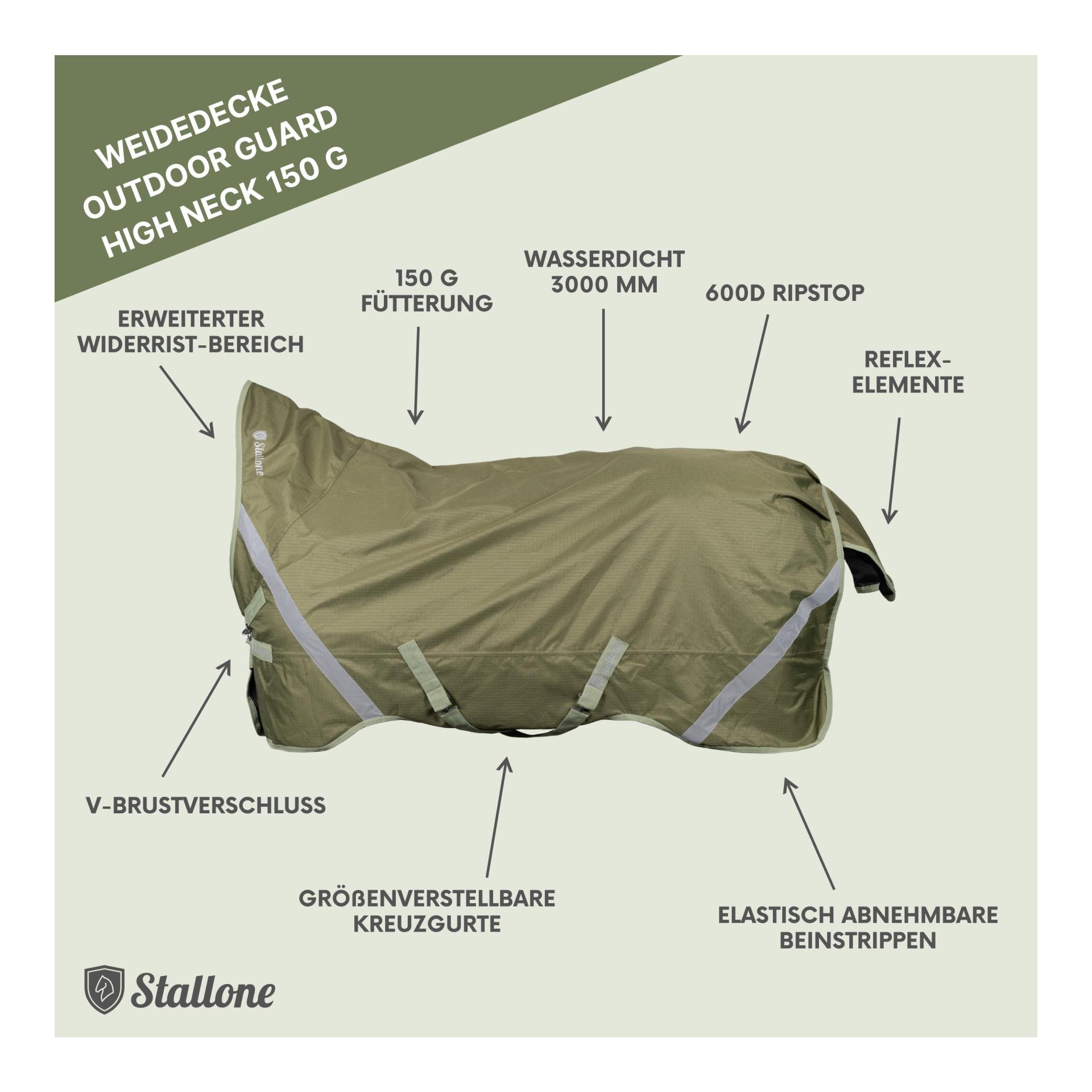 Regendecke Outdoor Guard High Neck Regendecke Outdoor Guard High Neck