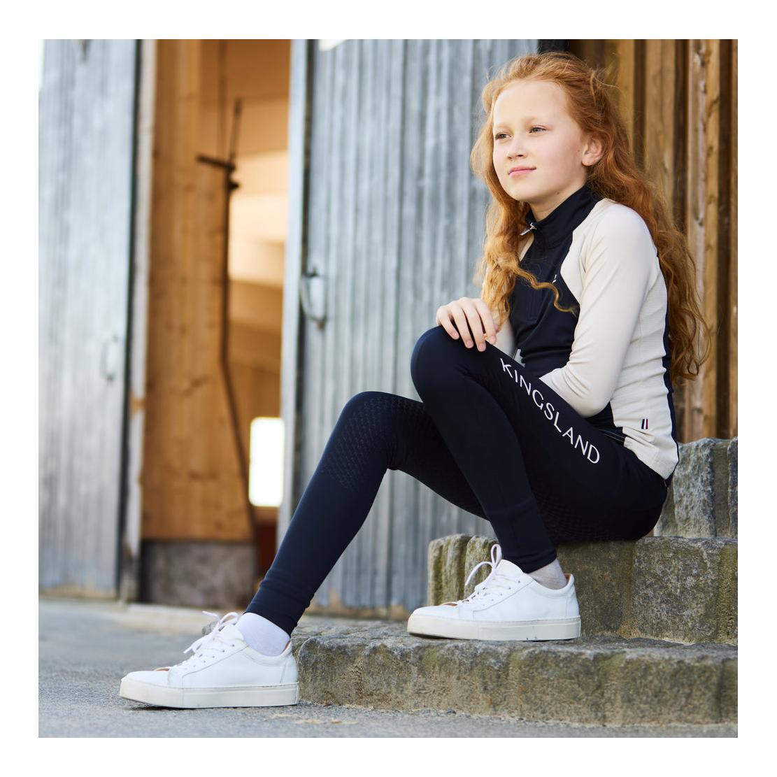 Kingsland Reitleggins KLLinda F-Tec 5 Vollgrip Junior