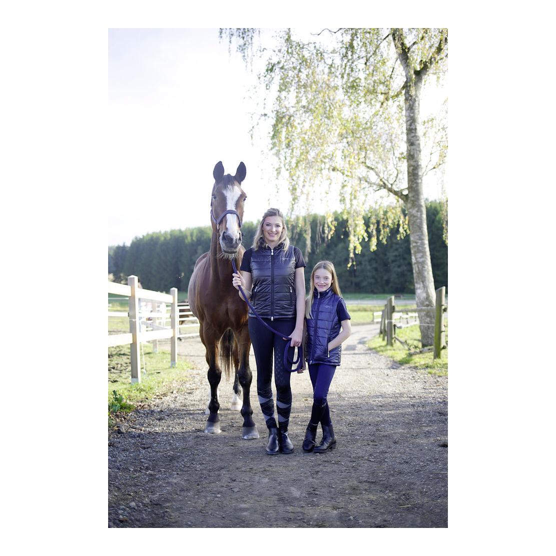 Reitleggings Equona Kinder - dunkelblau